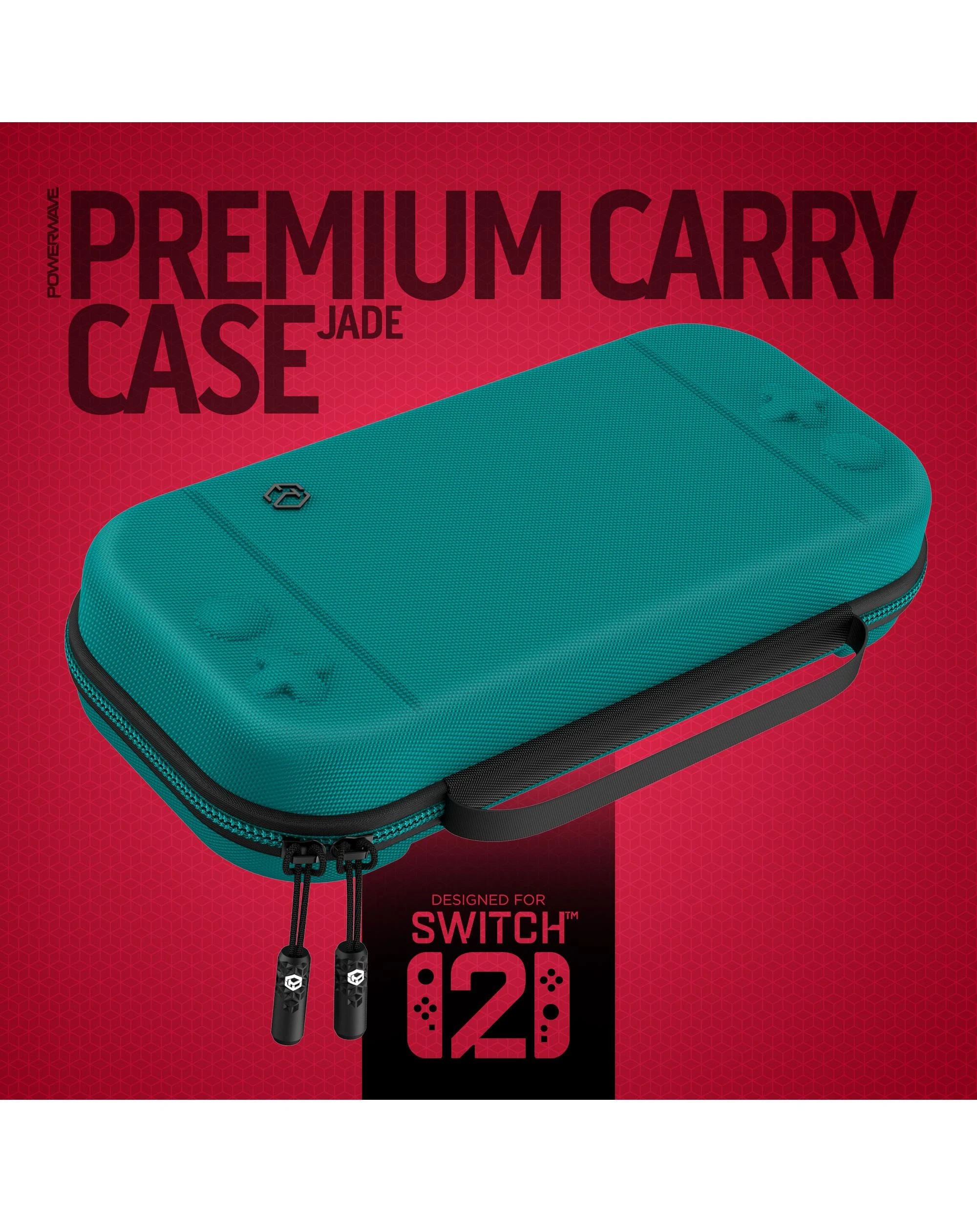 2 Powerwave Premium Carry Case Jade for Nintendo Switch 2 - Green, 2 of 6