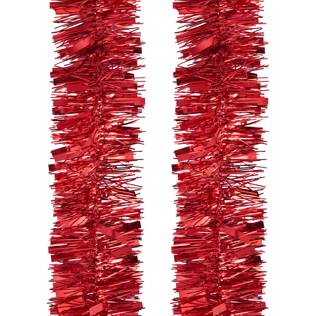 2 6m Red Christmas Tinsel, 2 of 3