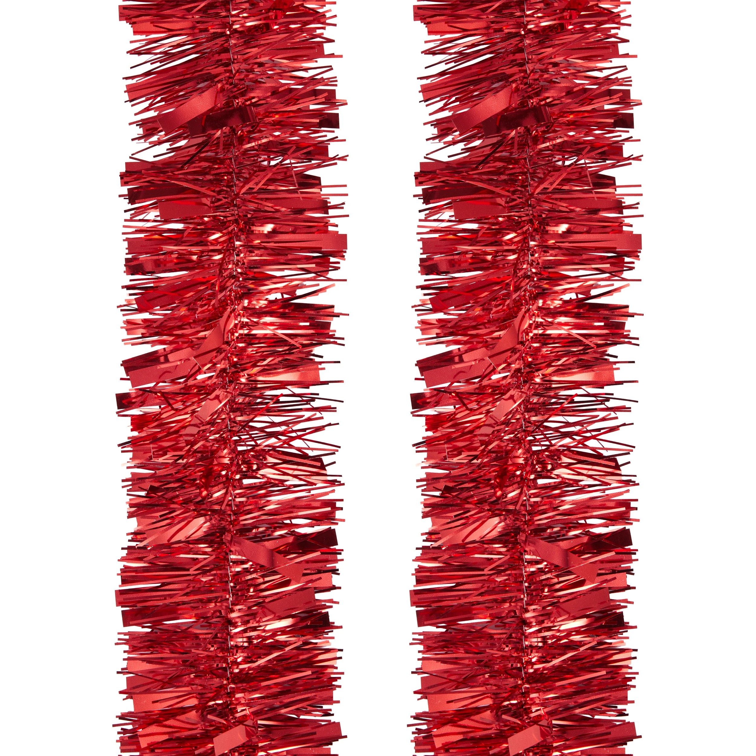 2 6m Red Christmas Tinsel, 2 of 3