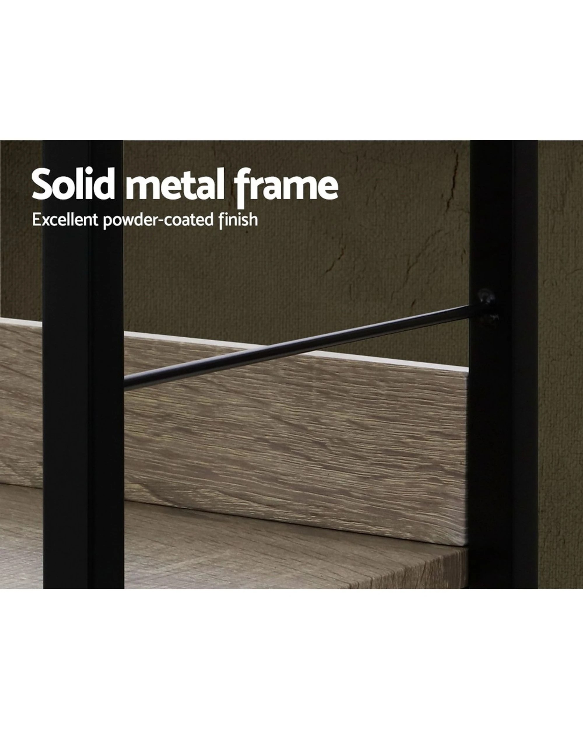 3 Artiss Bookshelf 3 Tiers
 - Black, 3 of 3