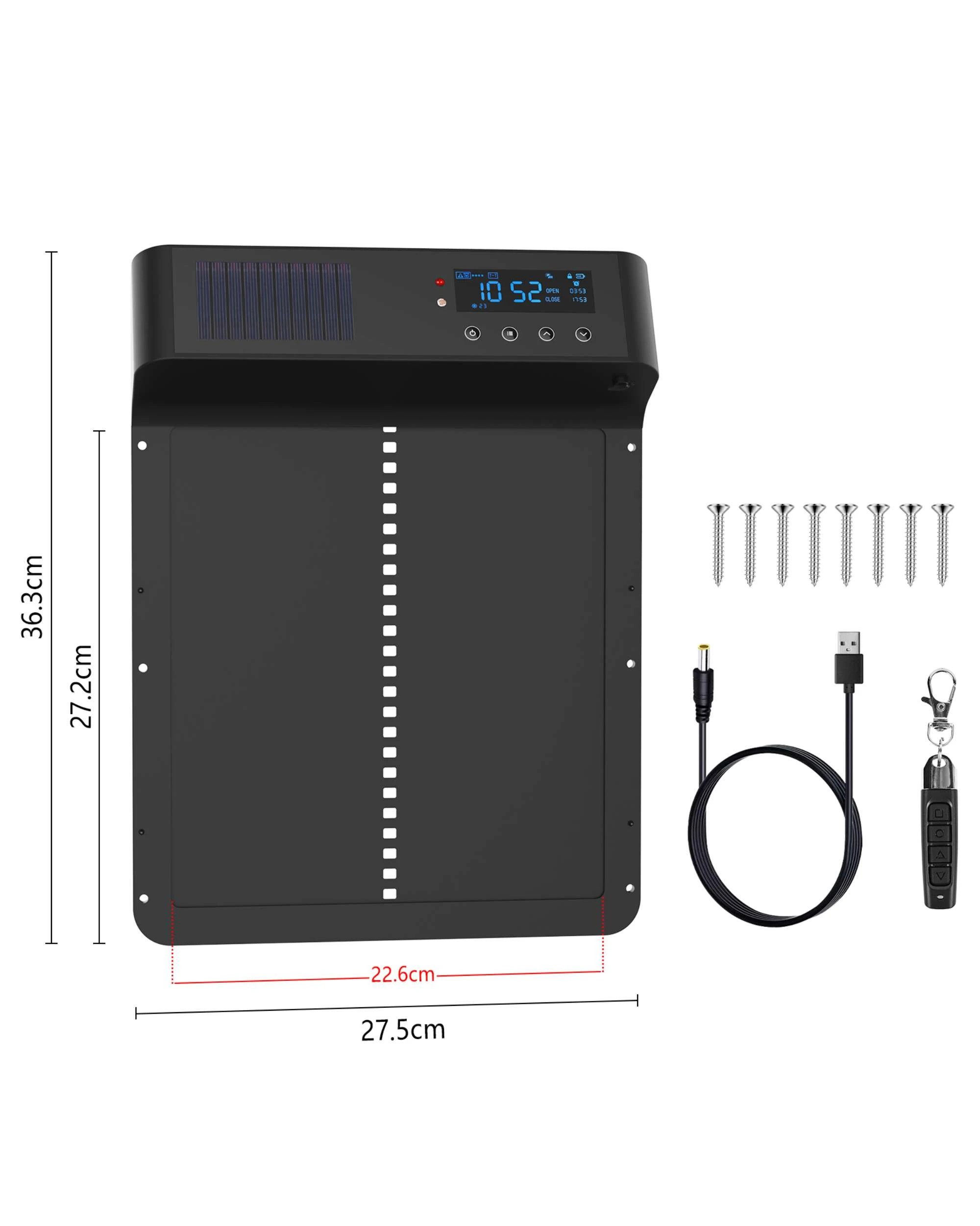 5 Advwin Automatic Chicken Coop Door APP Control Solar Power, 5 of 5