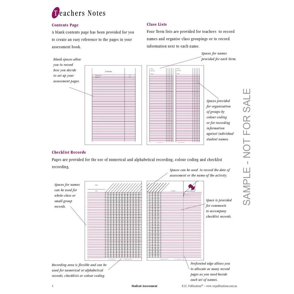 3 Student Assessment Book, 3 of 5