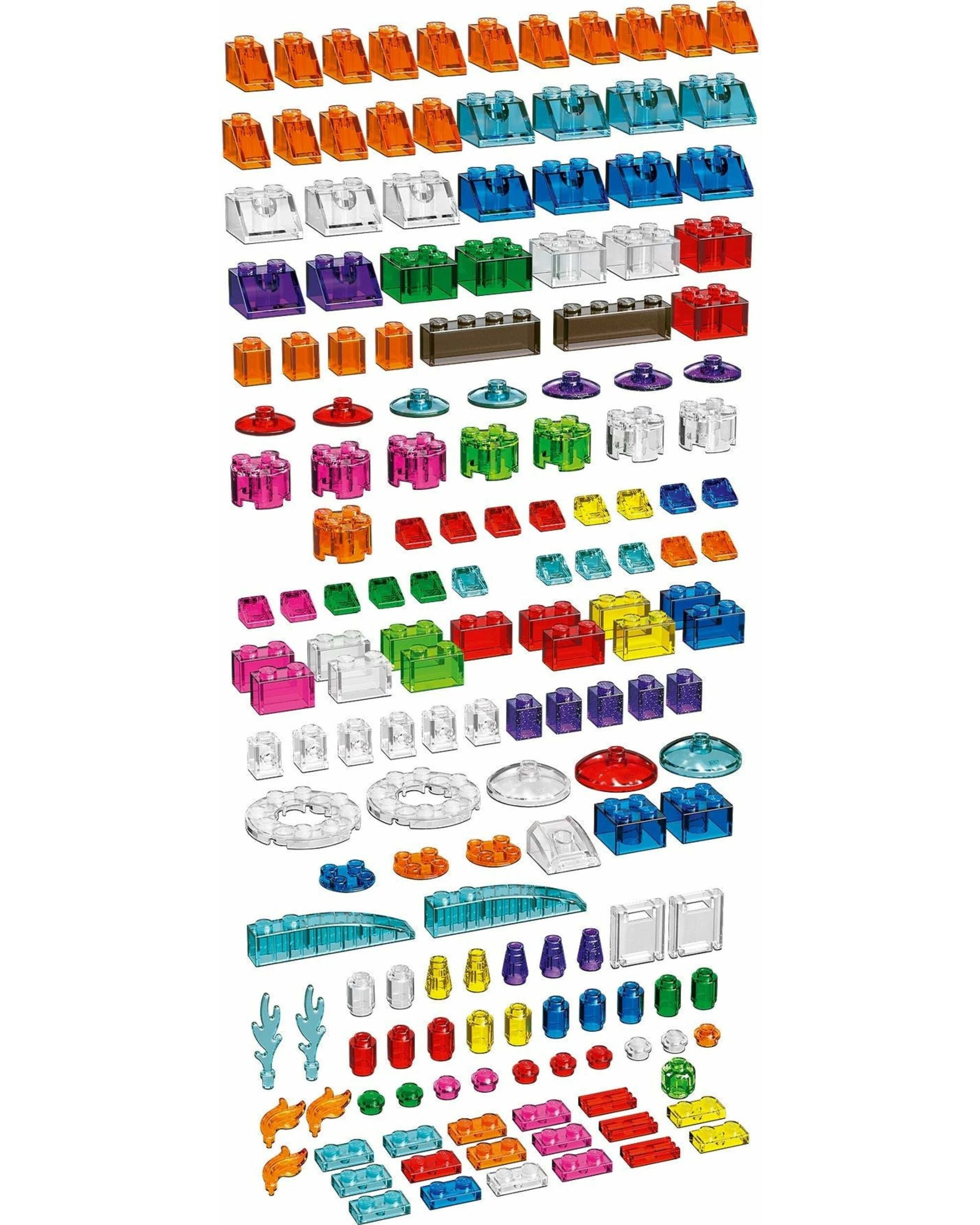 3 LEGO Classic Series 11013 Creative Transparent Bricks, 3 of 5