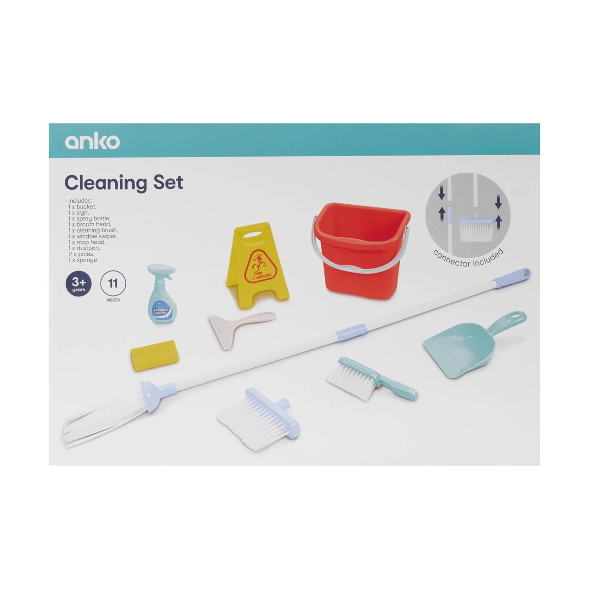 9 11 Piece Toy Cleaning Set, 9 of 9