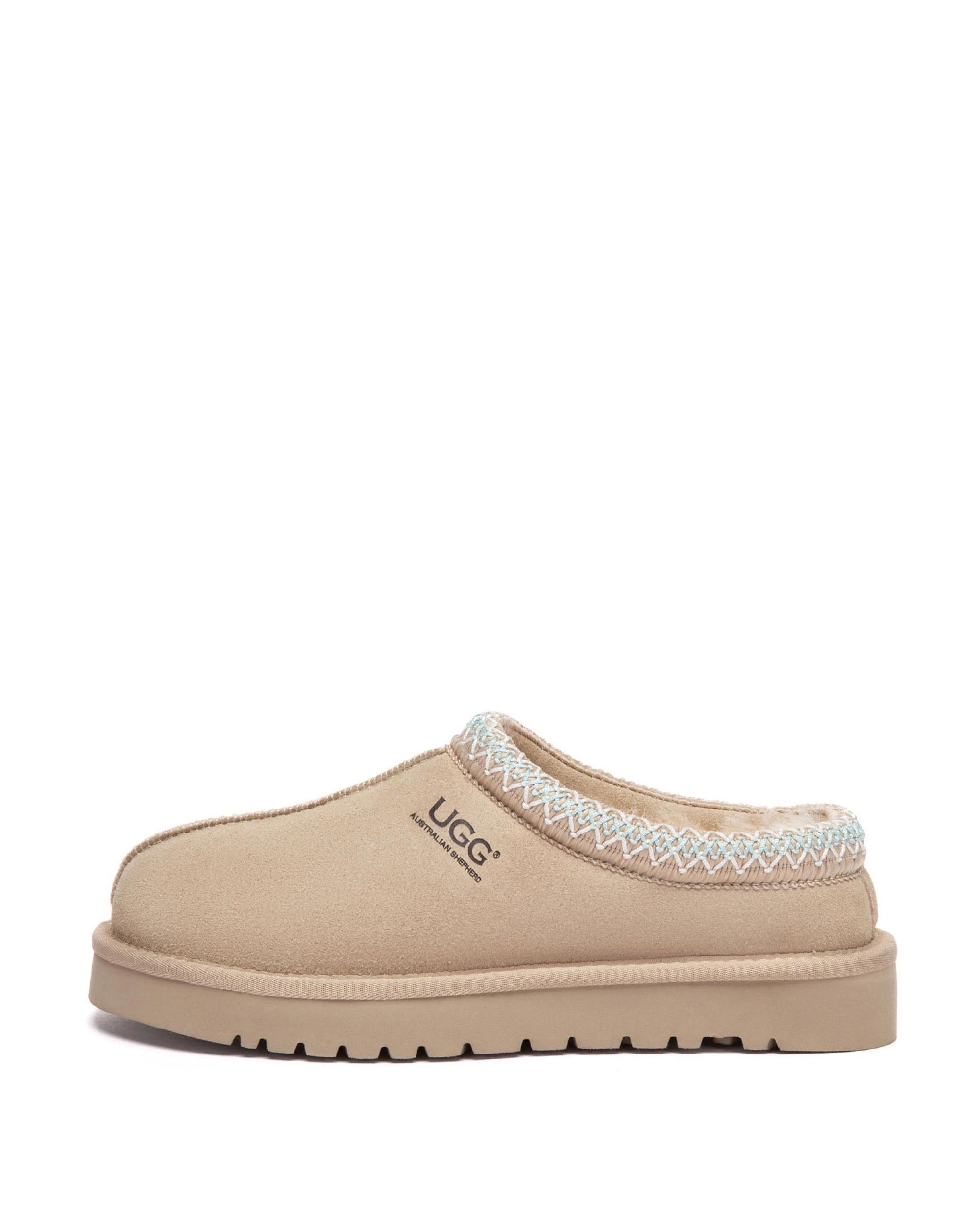 4 Australian Shepherd UGG Tazzy Tay Slippers SAND/AQUA, 4 of 5