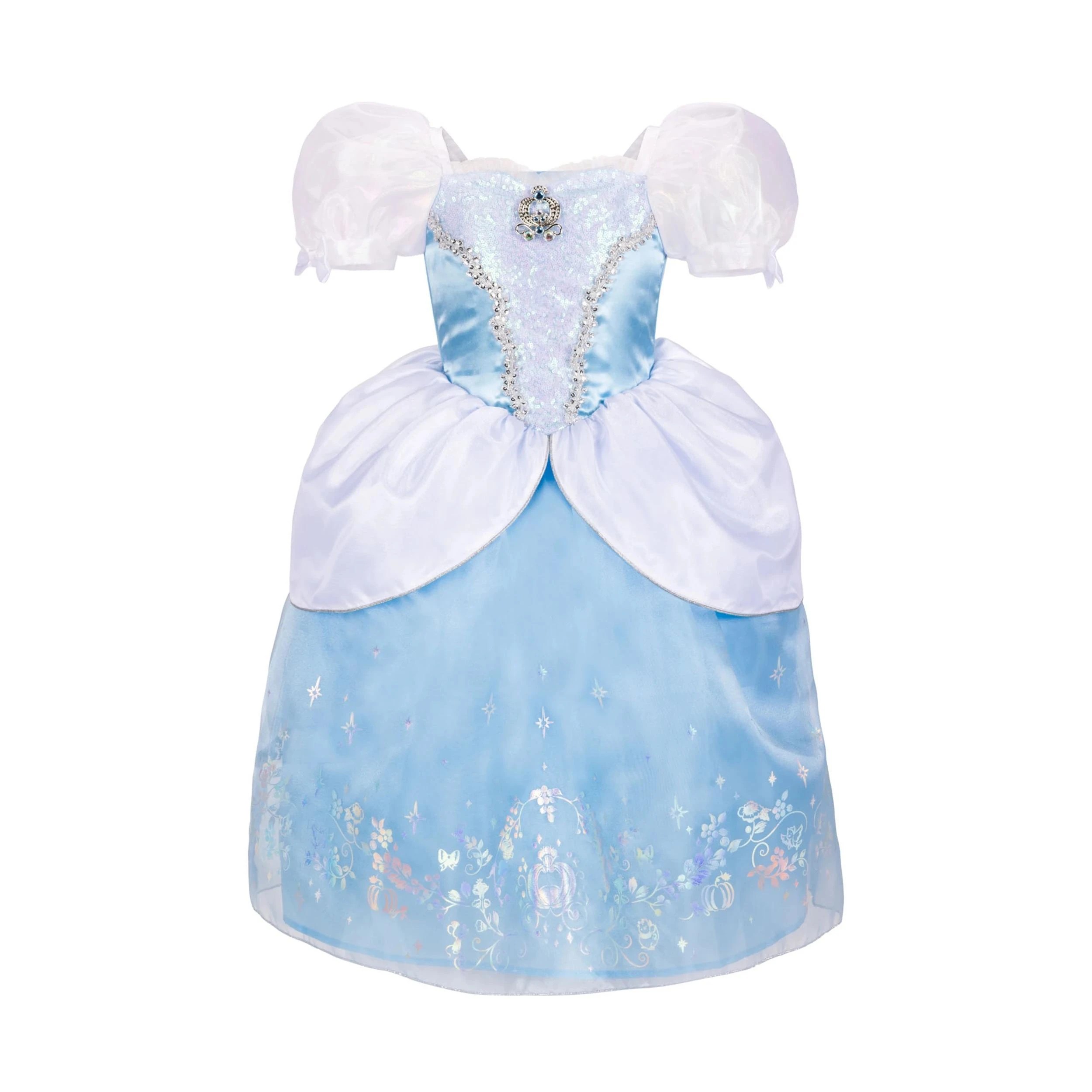 2 Disney Princess Cinderella Kids Costume - Ages 7 - 8 - Blue, 2 of 3