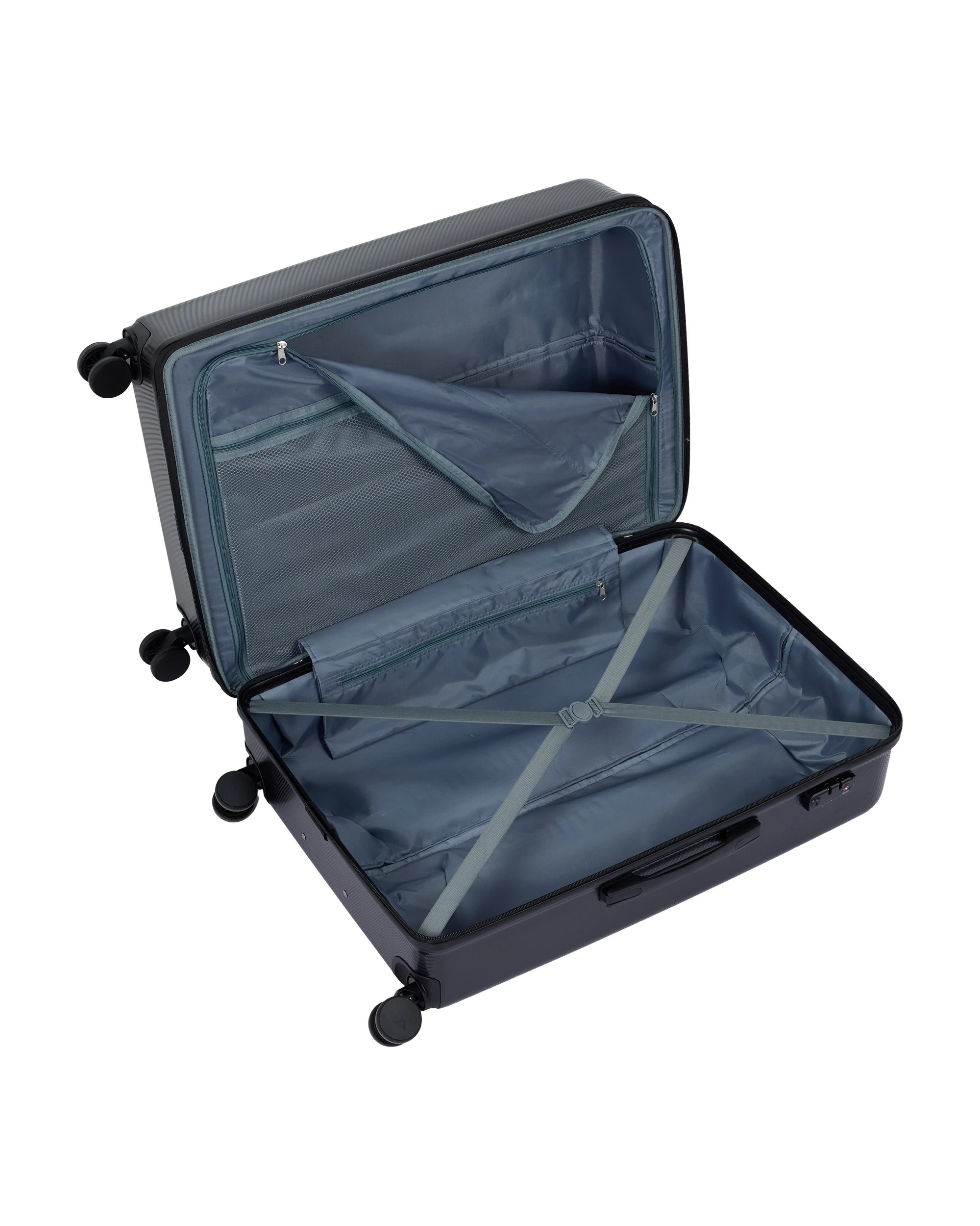 3 71cm Albany Hard Case 4 Wheels - Graphite, 3 of 8
