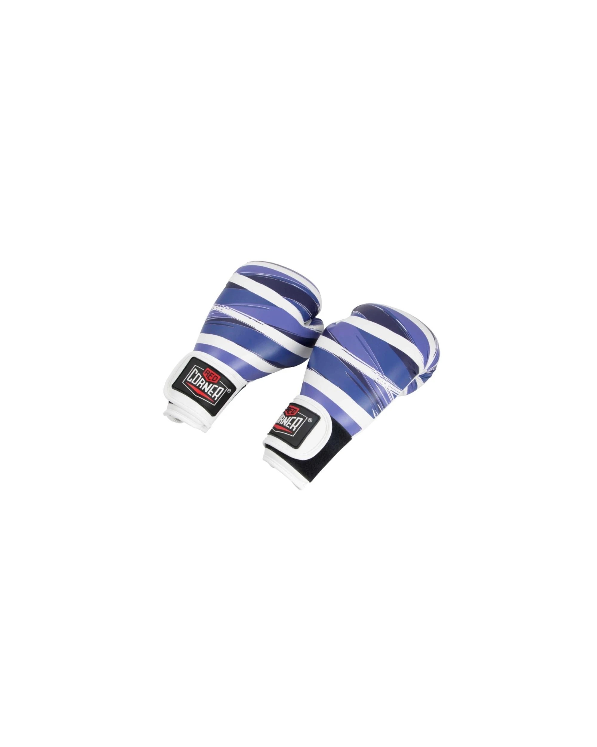 3 Red Corner Boxing Womens Sparring Boxing Gloves - Stripes Blue, 3 of 6