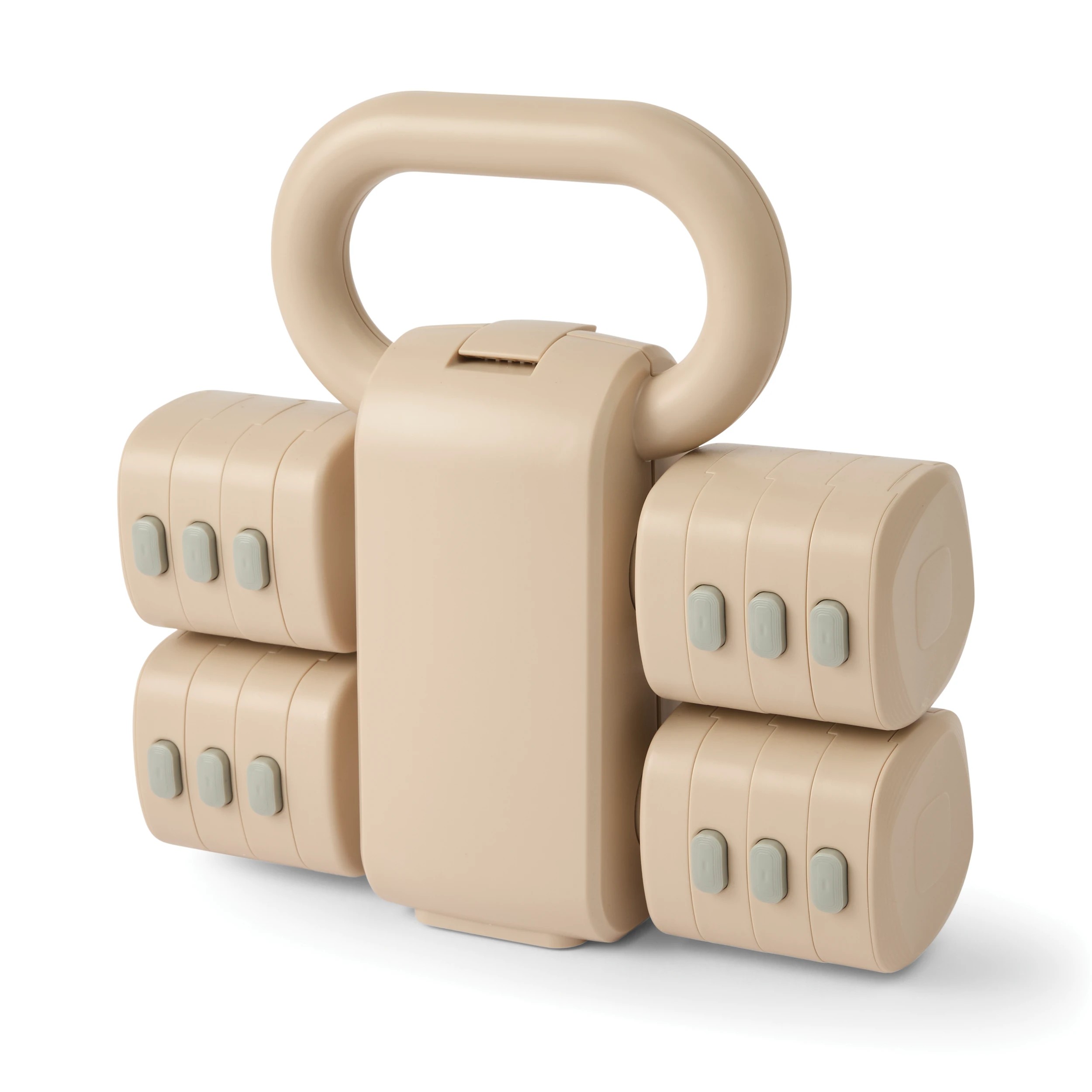 5 2-in-1 Adjustable Kettlebell and Dumbbell Set, 5 of 10