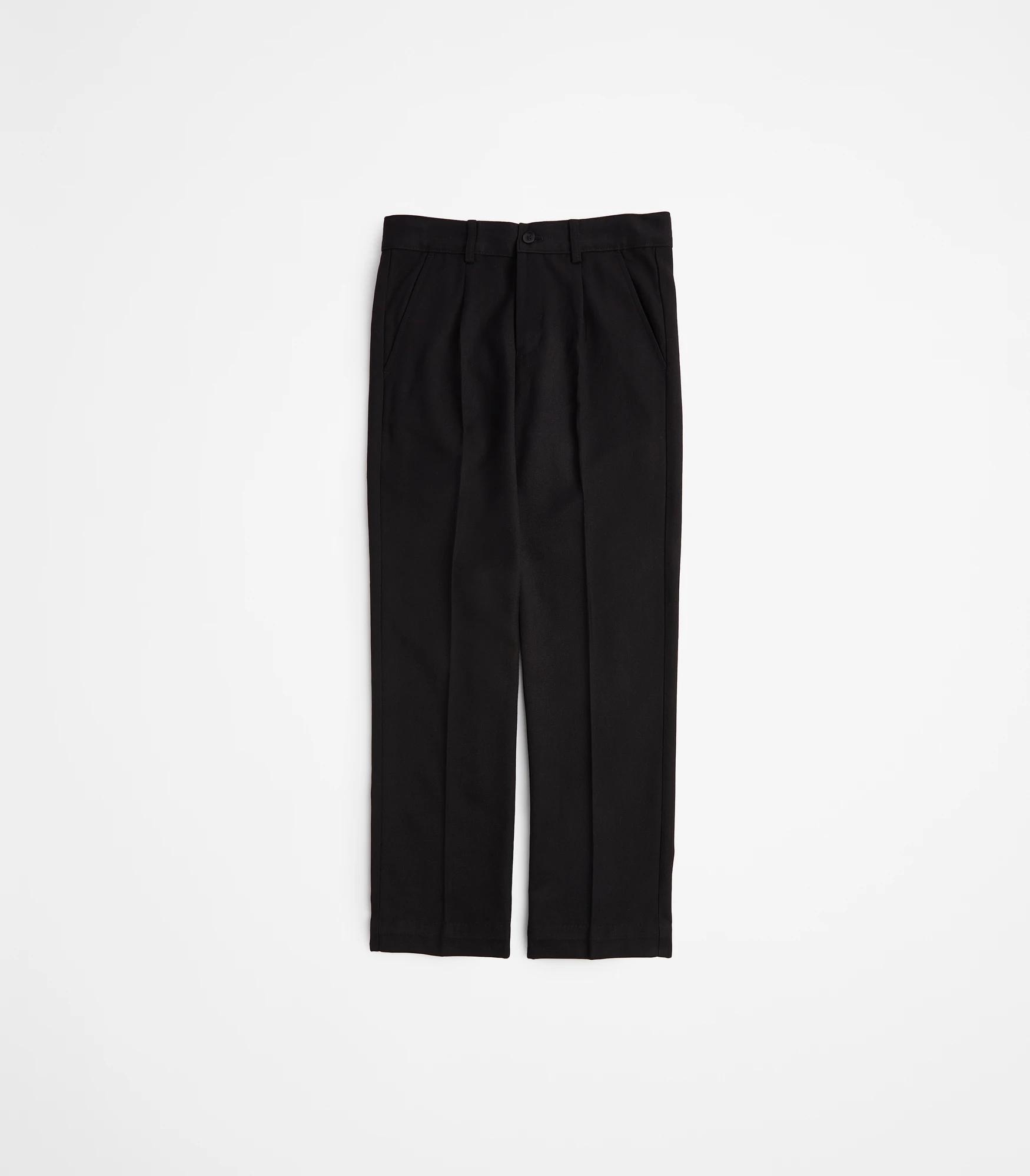1 Target School Structured Twill Pants BLACK, 1 of 3