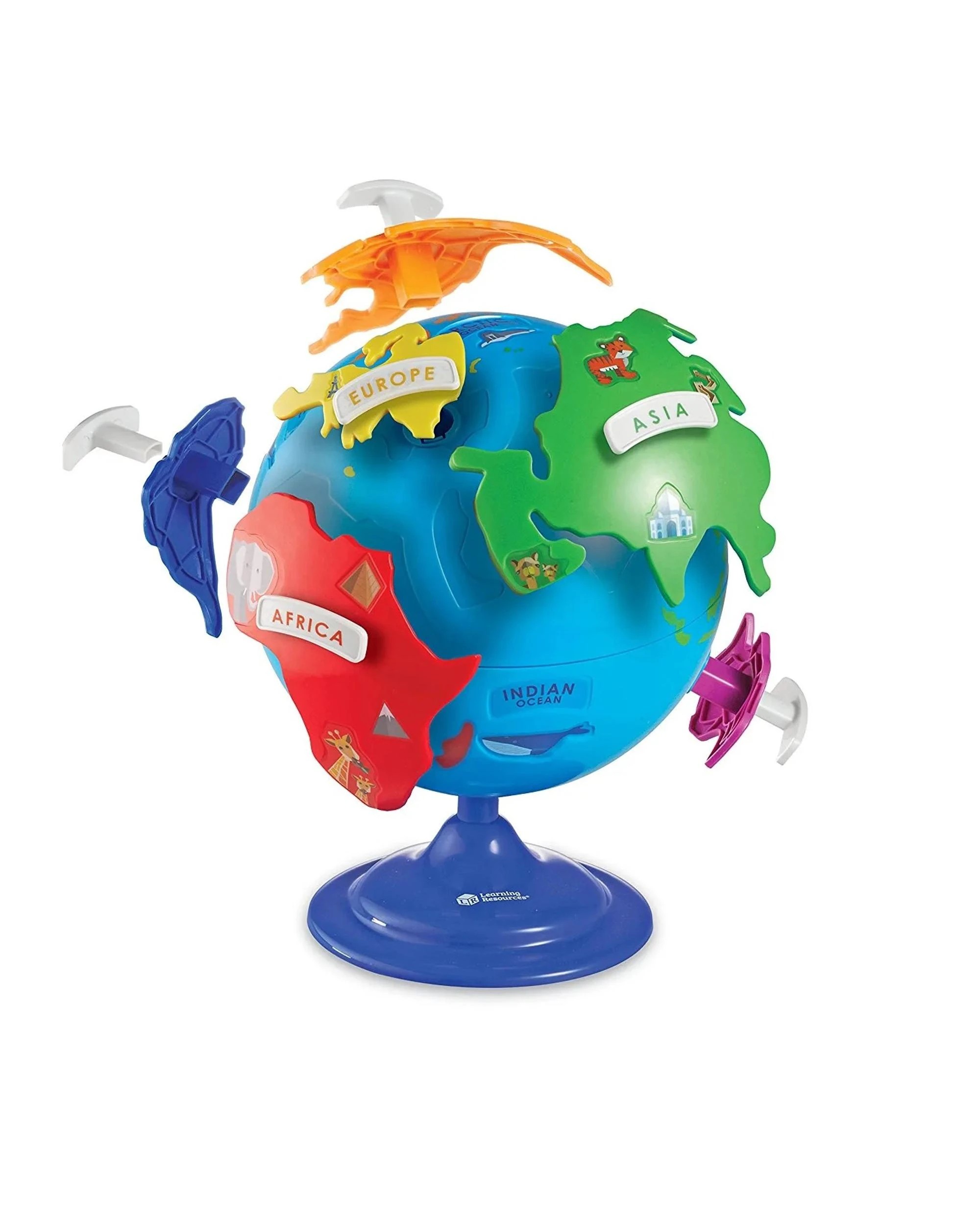 3 Learning Resources Puzzle Globe, 3 of 9