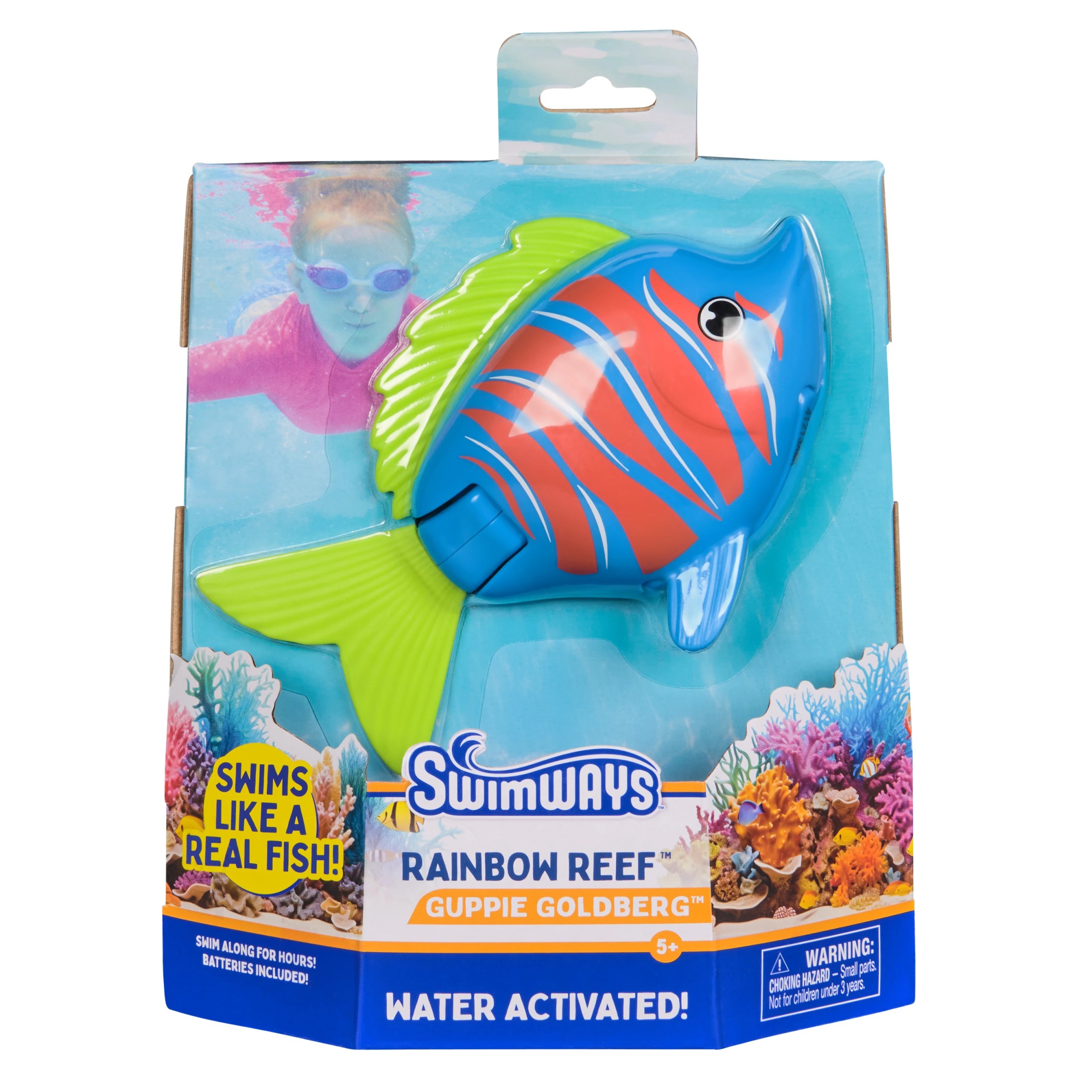 4 SwimWays Rainbow Reef Fish Toy - Assorted, 4 of 10