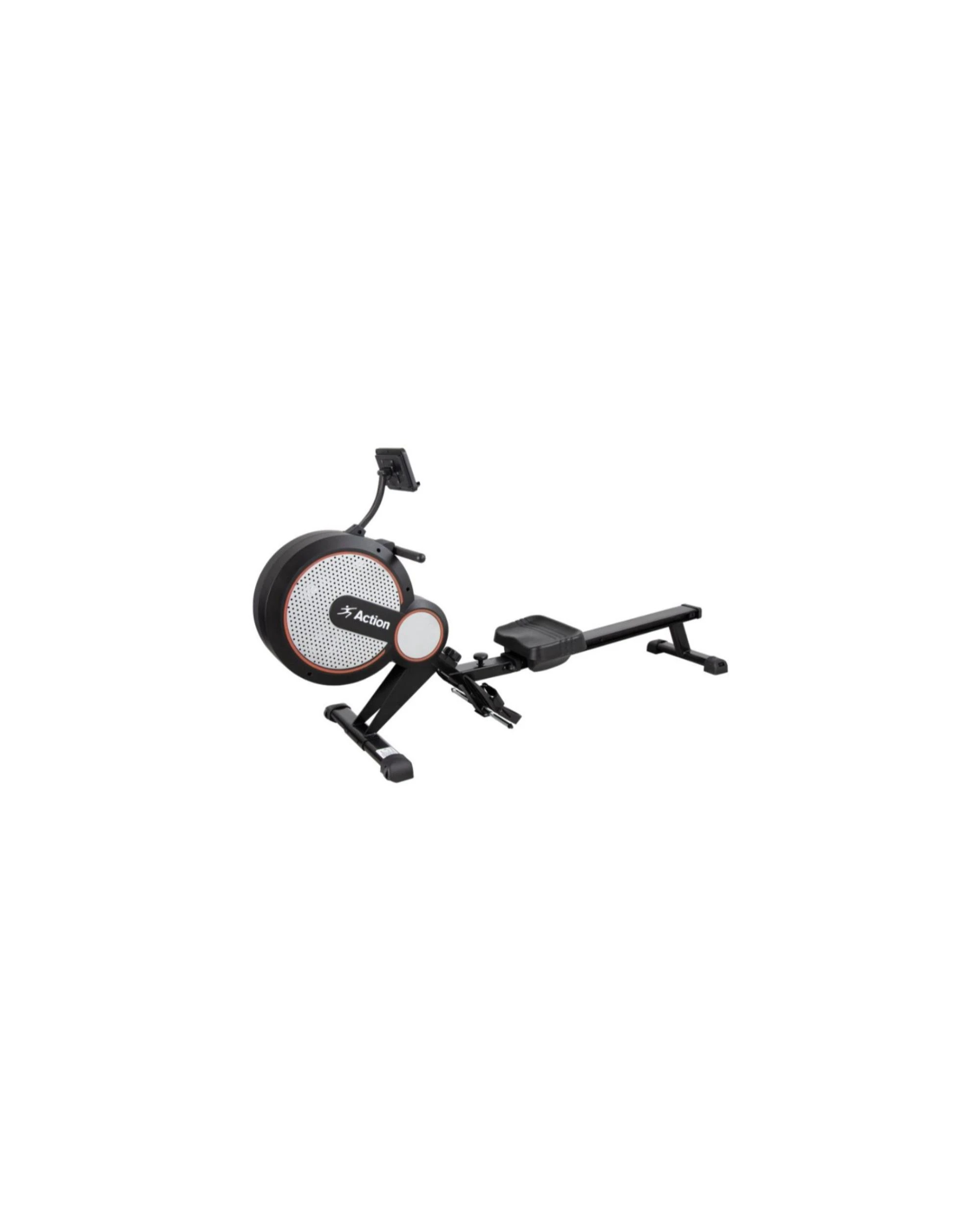 1 Action Sports Air Resistance Rower - Black, 1 of 5
