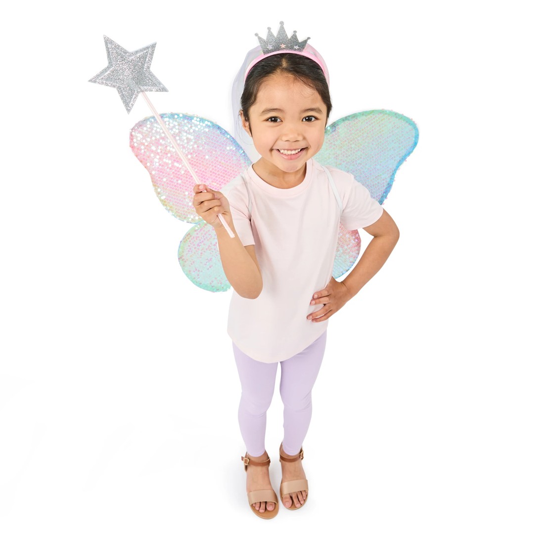 1 3 Piece Sequin Wings Set, 1 of 10