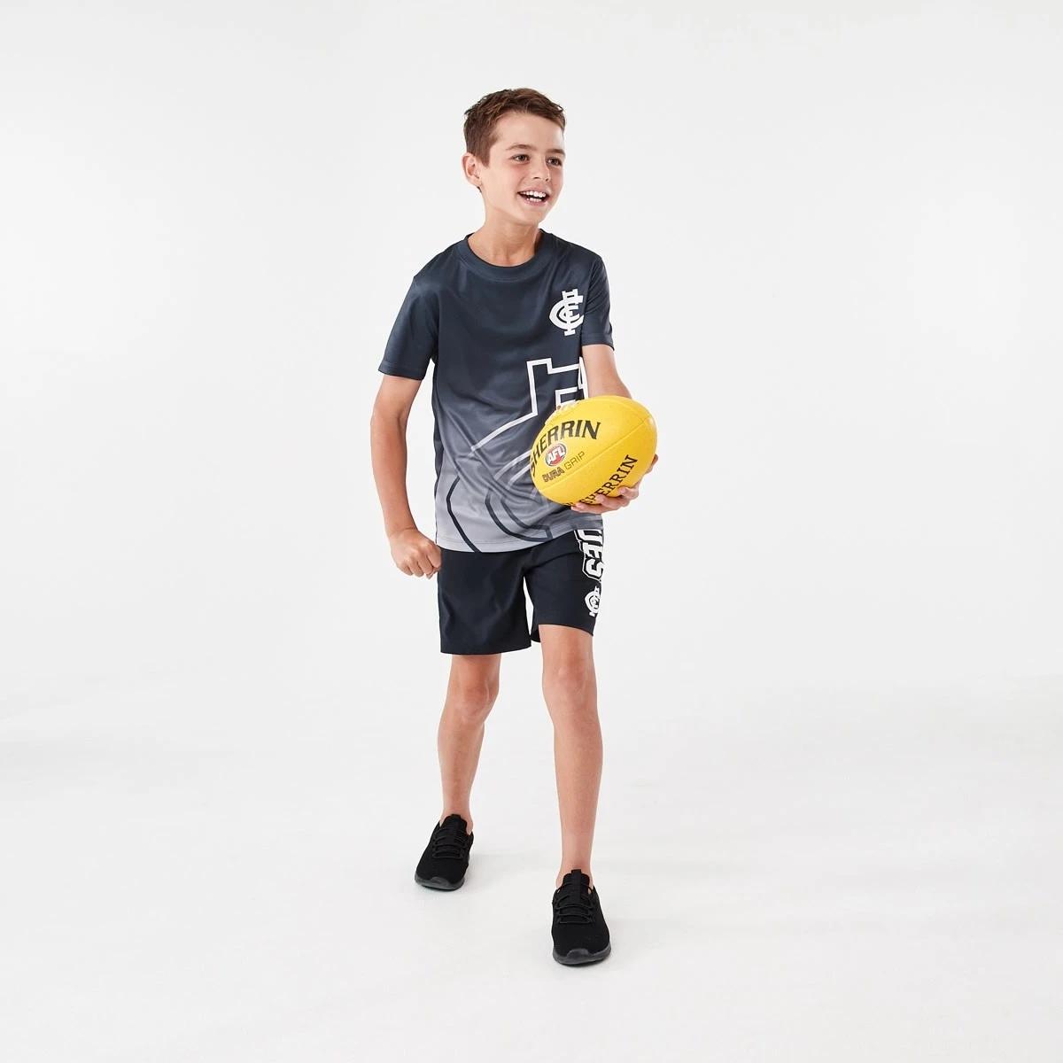 1 Official AFL Kids Training T-shirt Carlton, 1 of 10