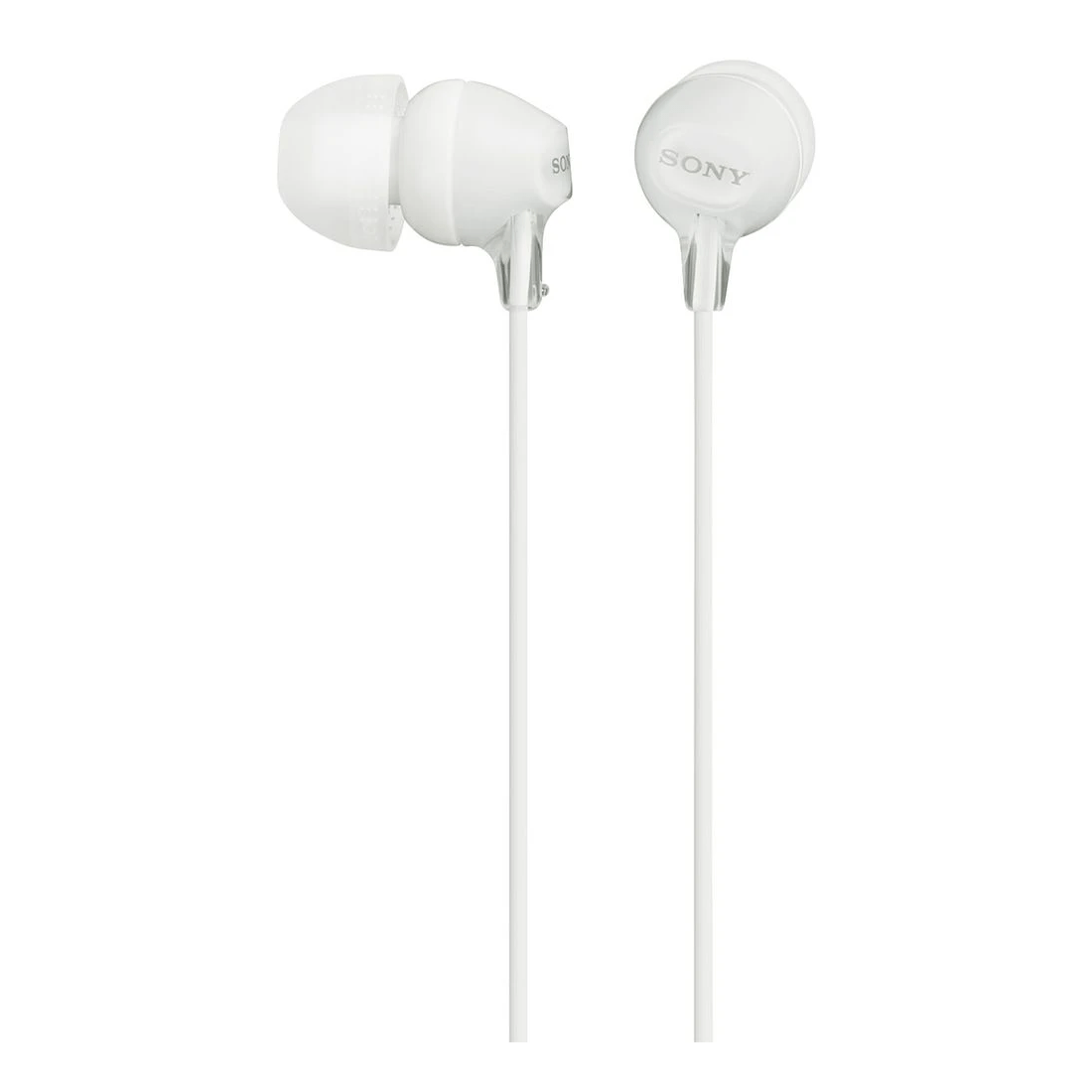 1 Sony Earphones White EX15, 1 of 1