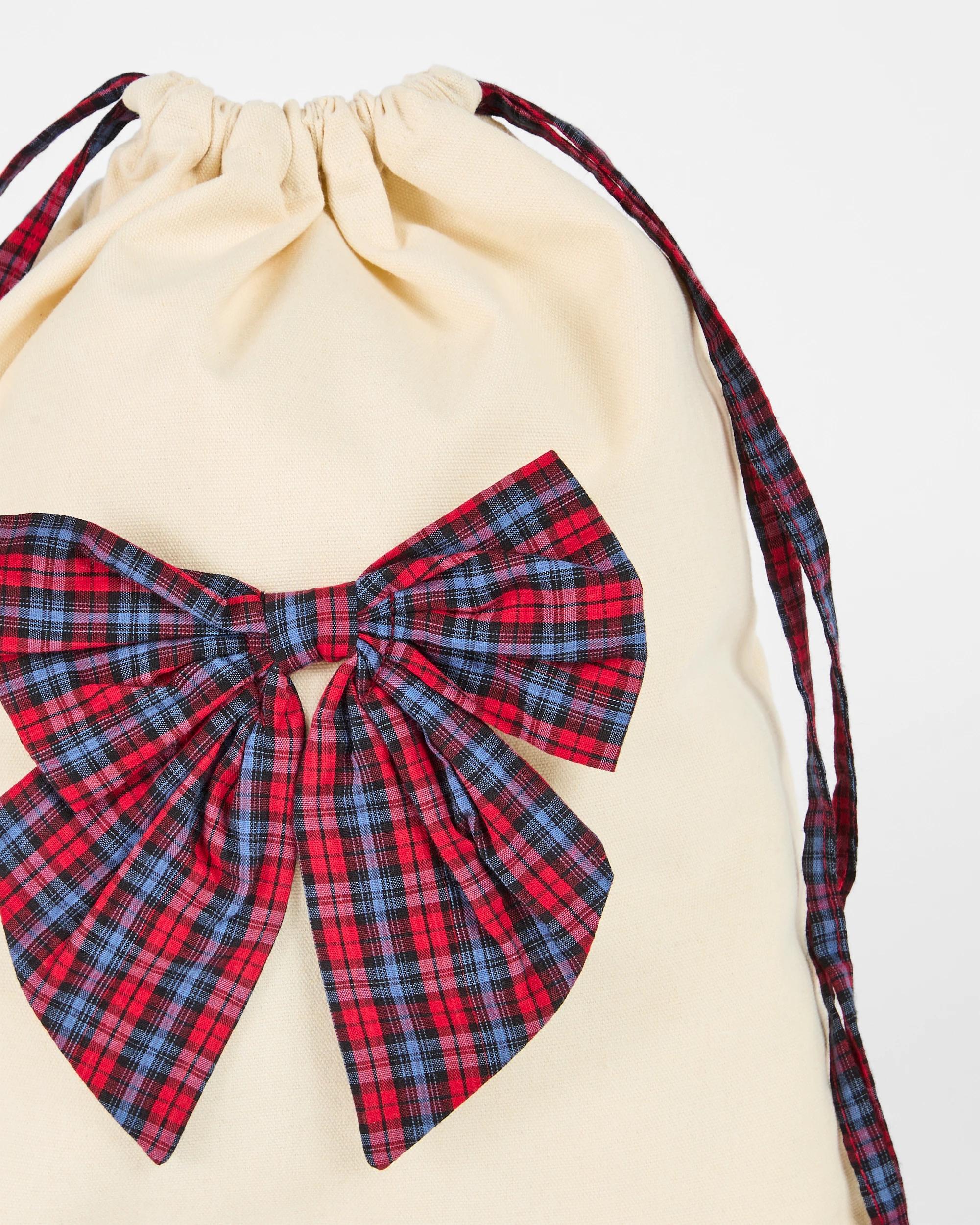 2 Target Kids Christmas Tarten Bow Bag RED, 2 of 3