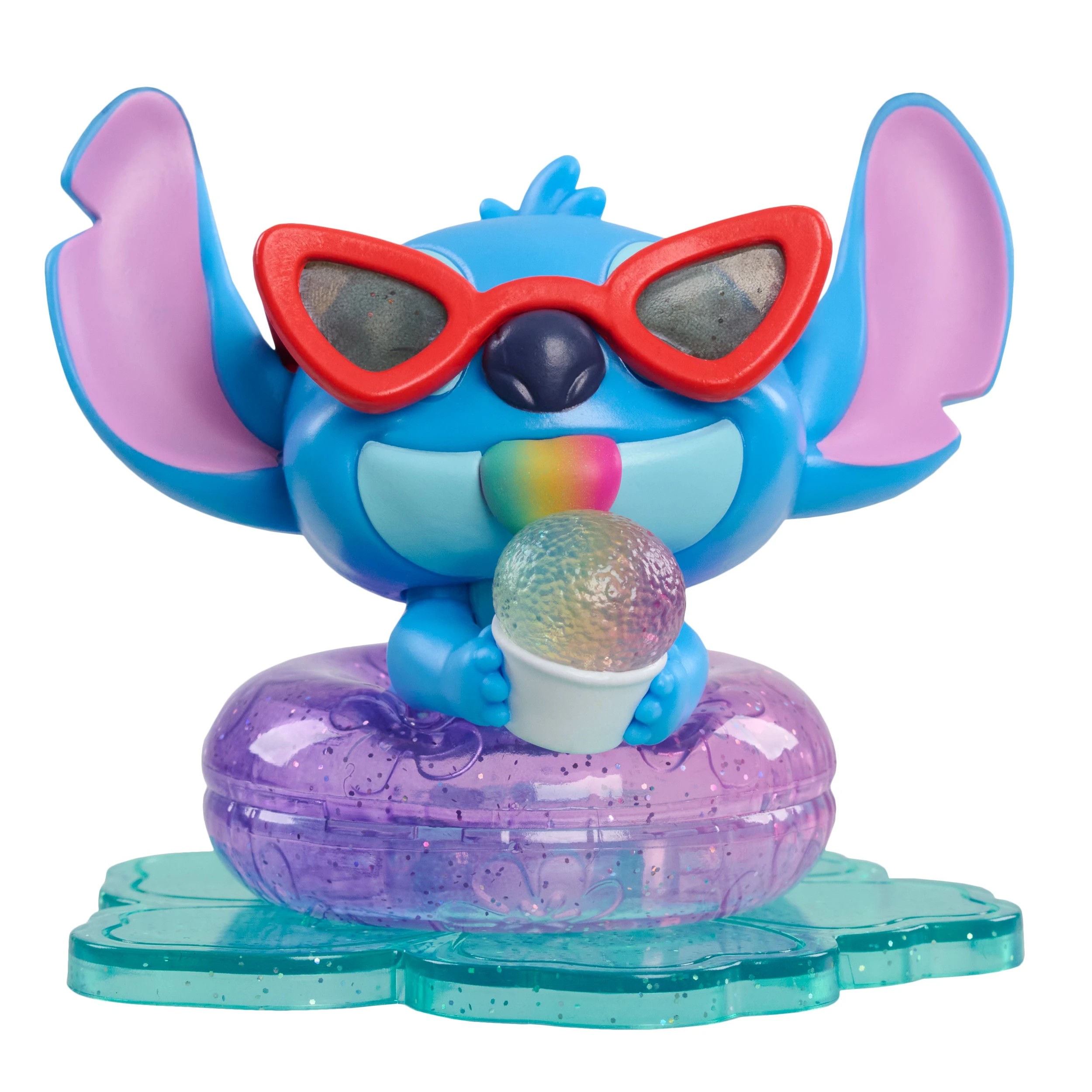 3 HAPPY HAUL Disney Stitch Splash Zone Designer Figures - Assorted - Multi, 3 of 10