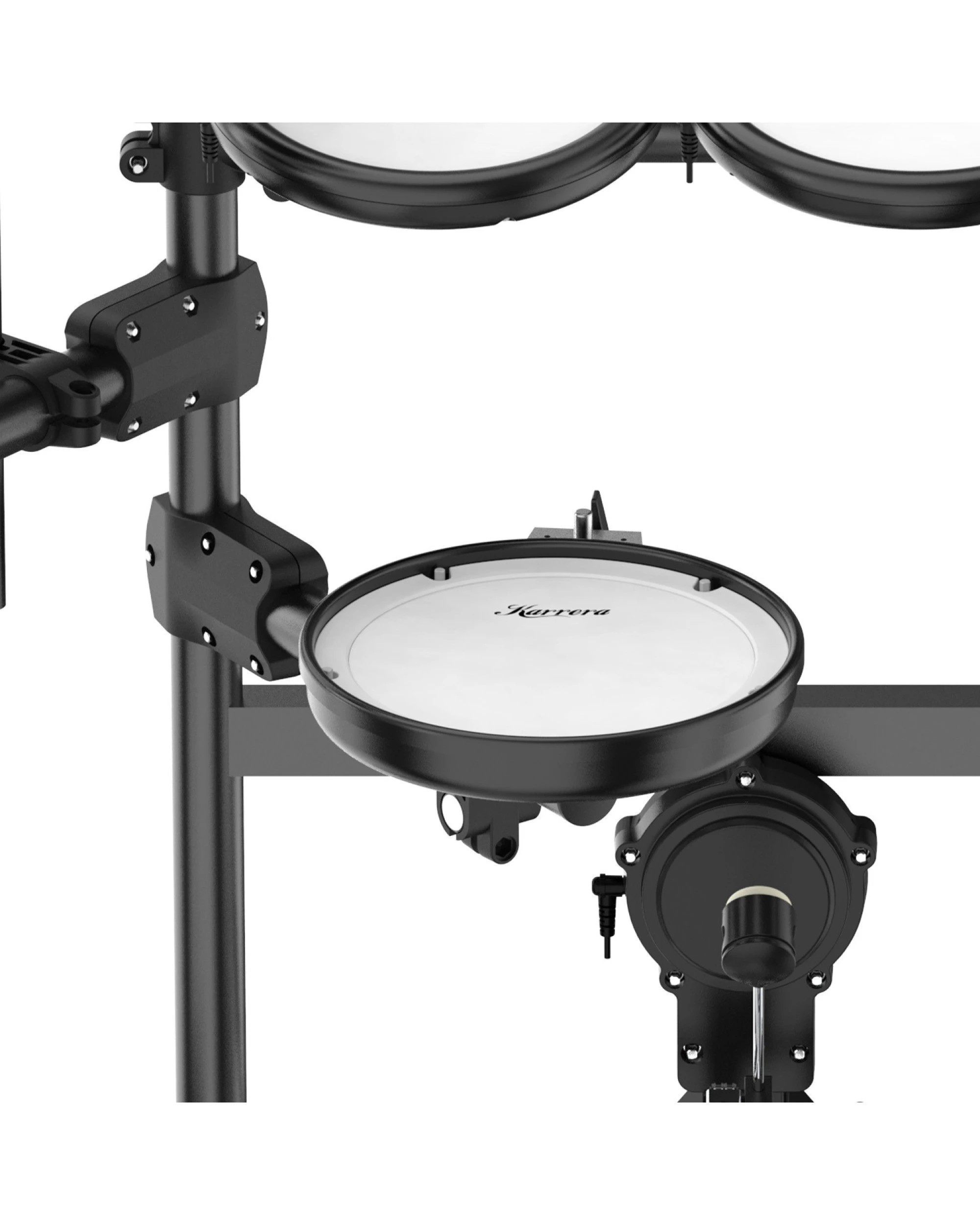 4 Karrera X23 9-Piece Electronic Drum Kit with Pedals, 4 of 10