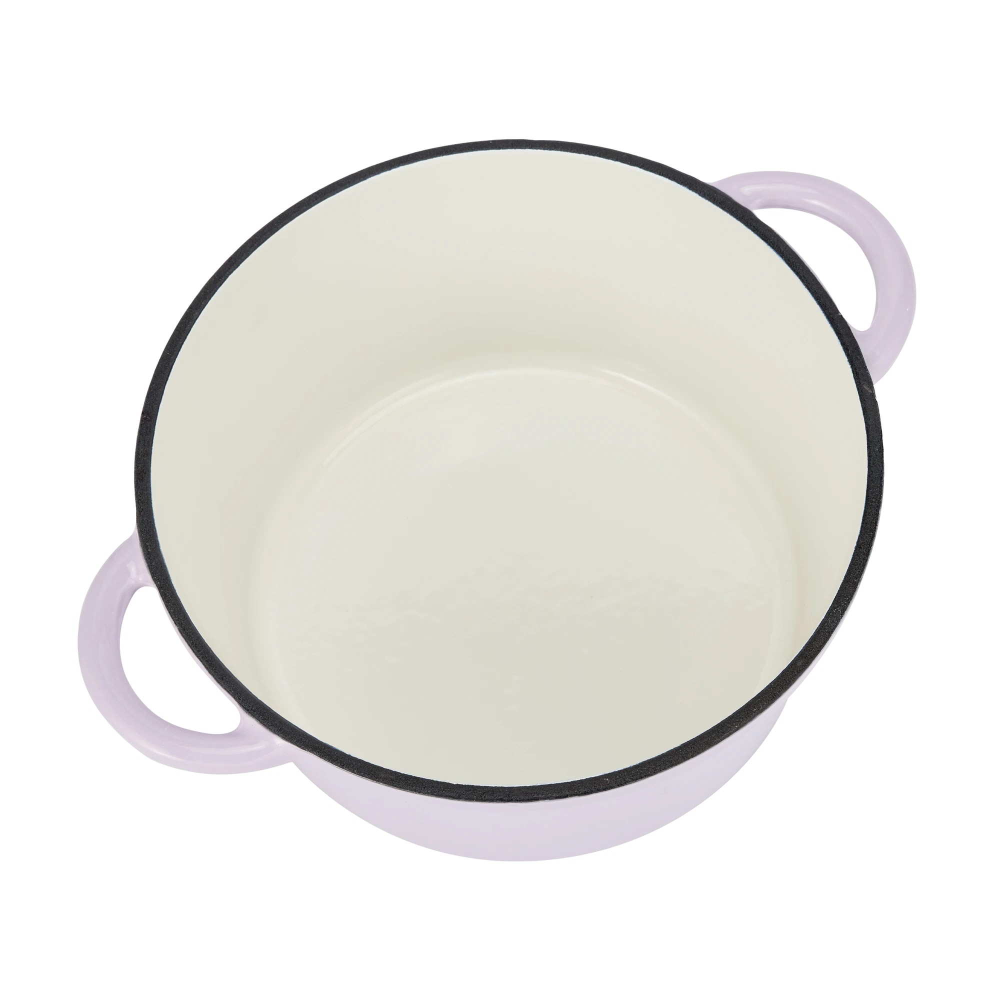 4 4L Lilac Cast Iron Casserole, 4 of 6