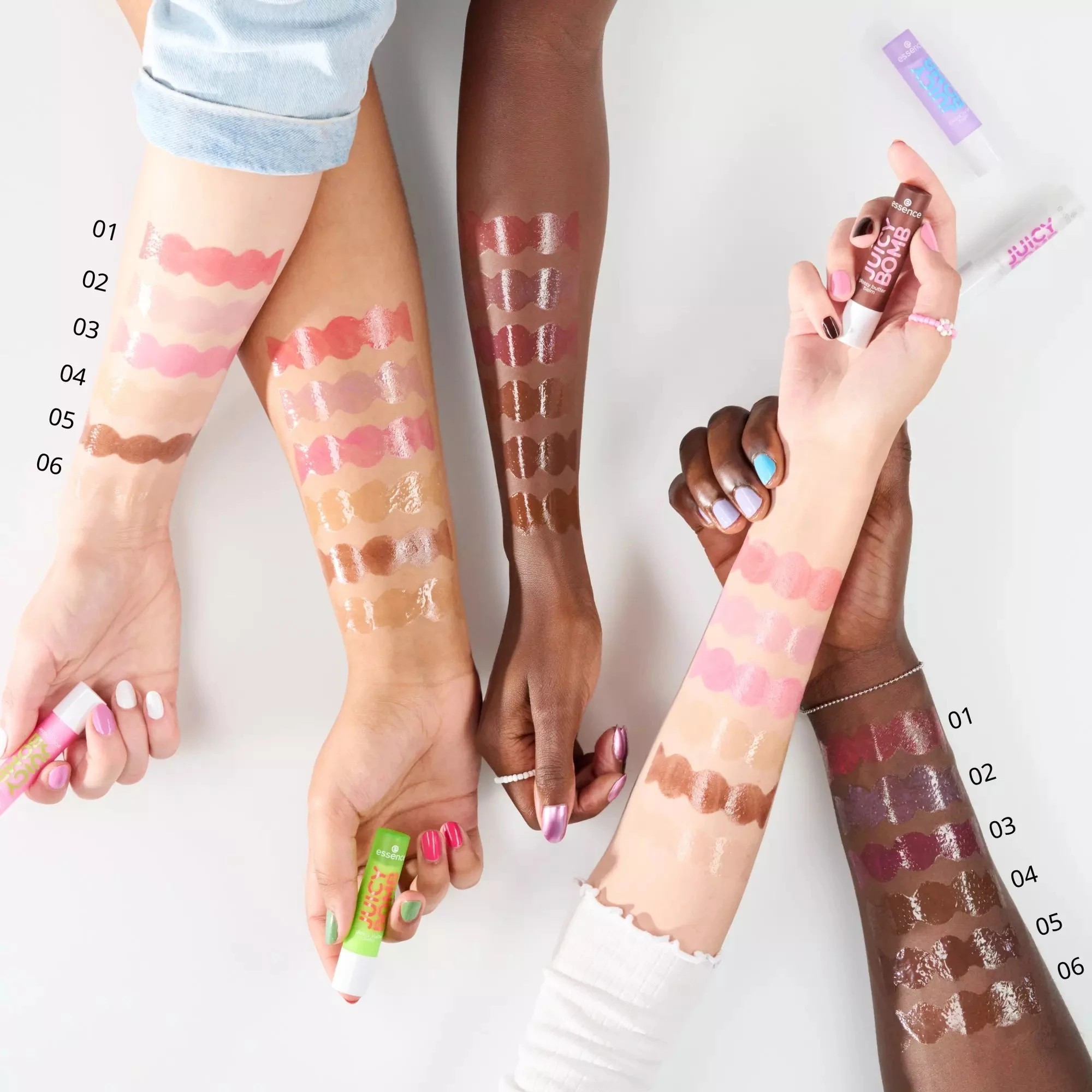 6 Essence Juicy Bomb Glossy Butter Balm - 01 One In A Melon, 6 of 8