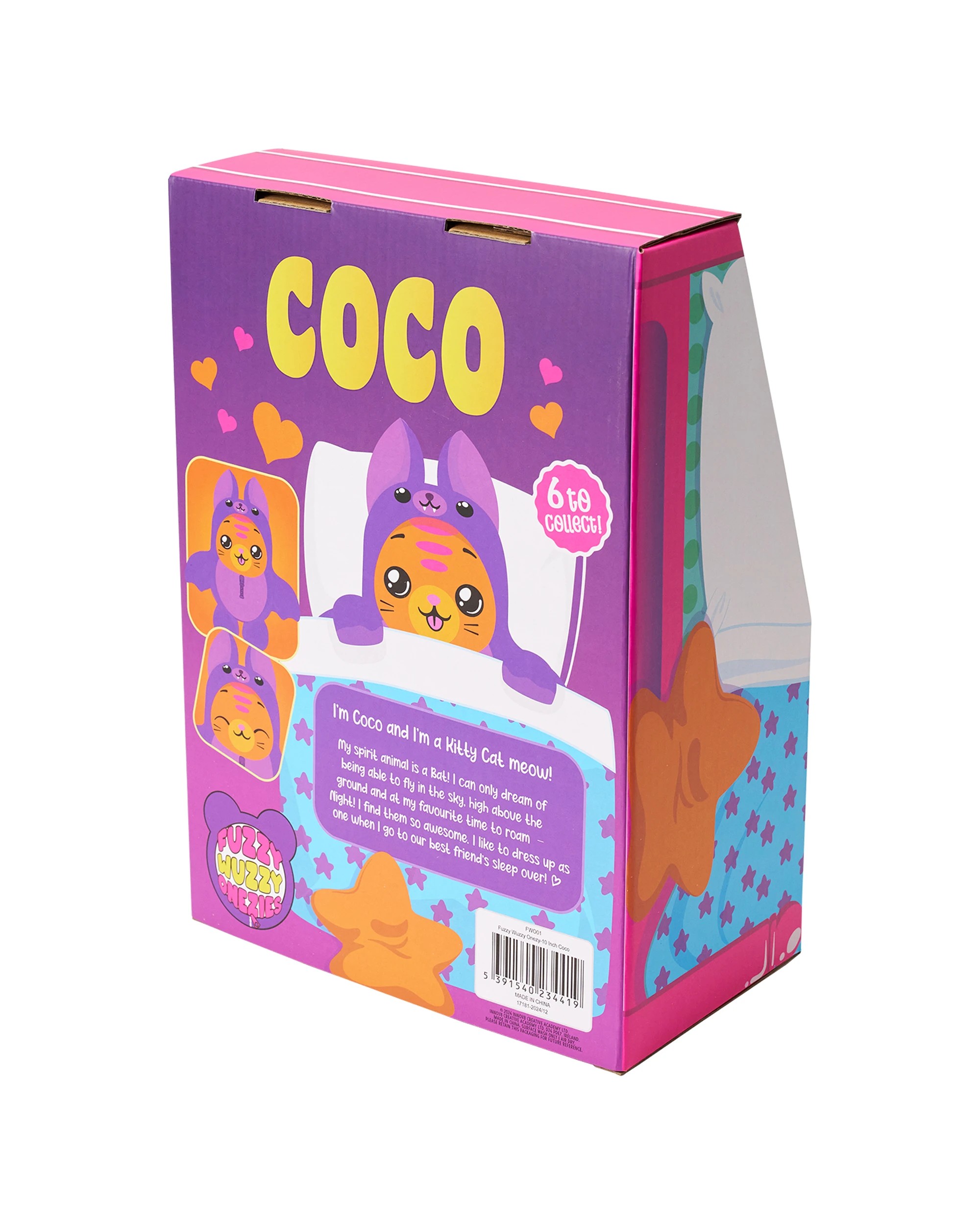 2 Fuzzy Wuzzy - Onezie Coco 25cm, Soft Toy, Plush, 3 years+, 2 of 6