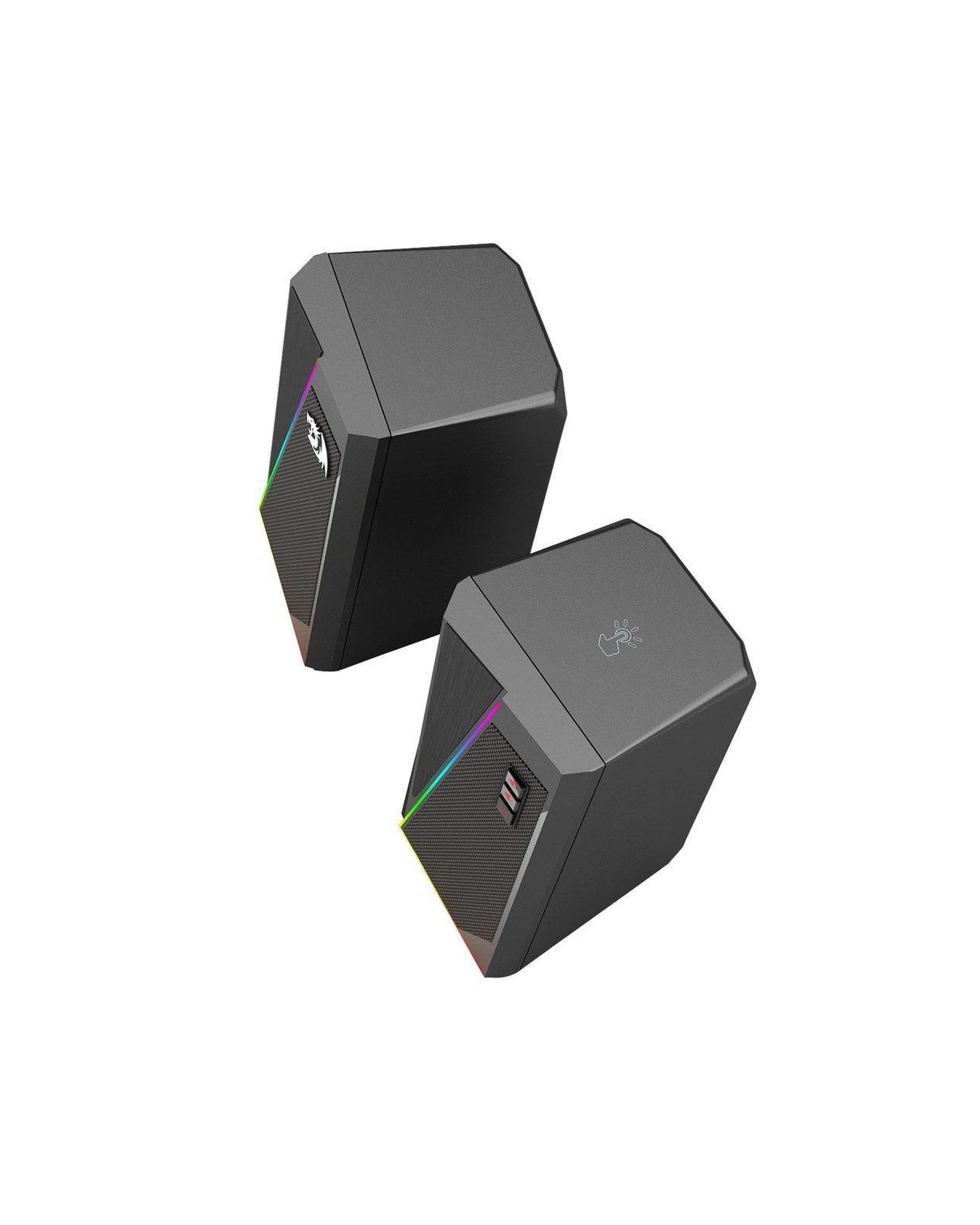 5 Redragon GS520 Anvil Vertical RGB Touch Control Desktop Speaker - Black, 5 of 5