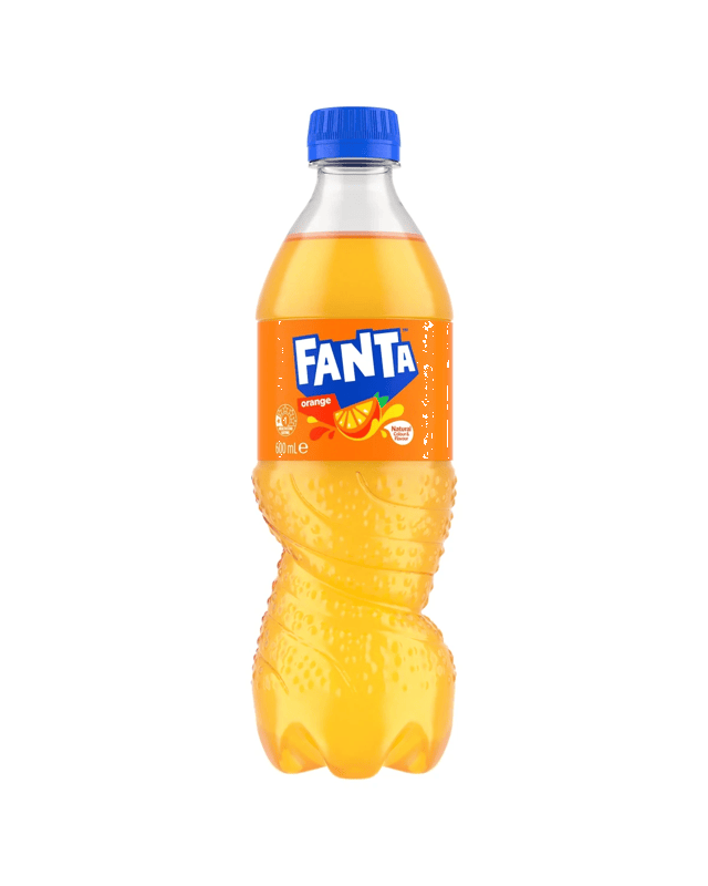 Fanta Orange Soft Drink Bottle 6