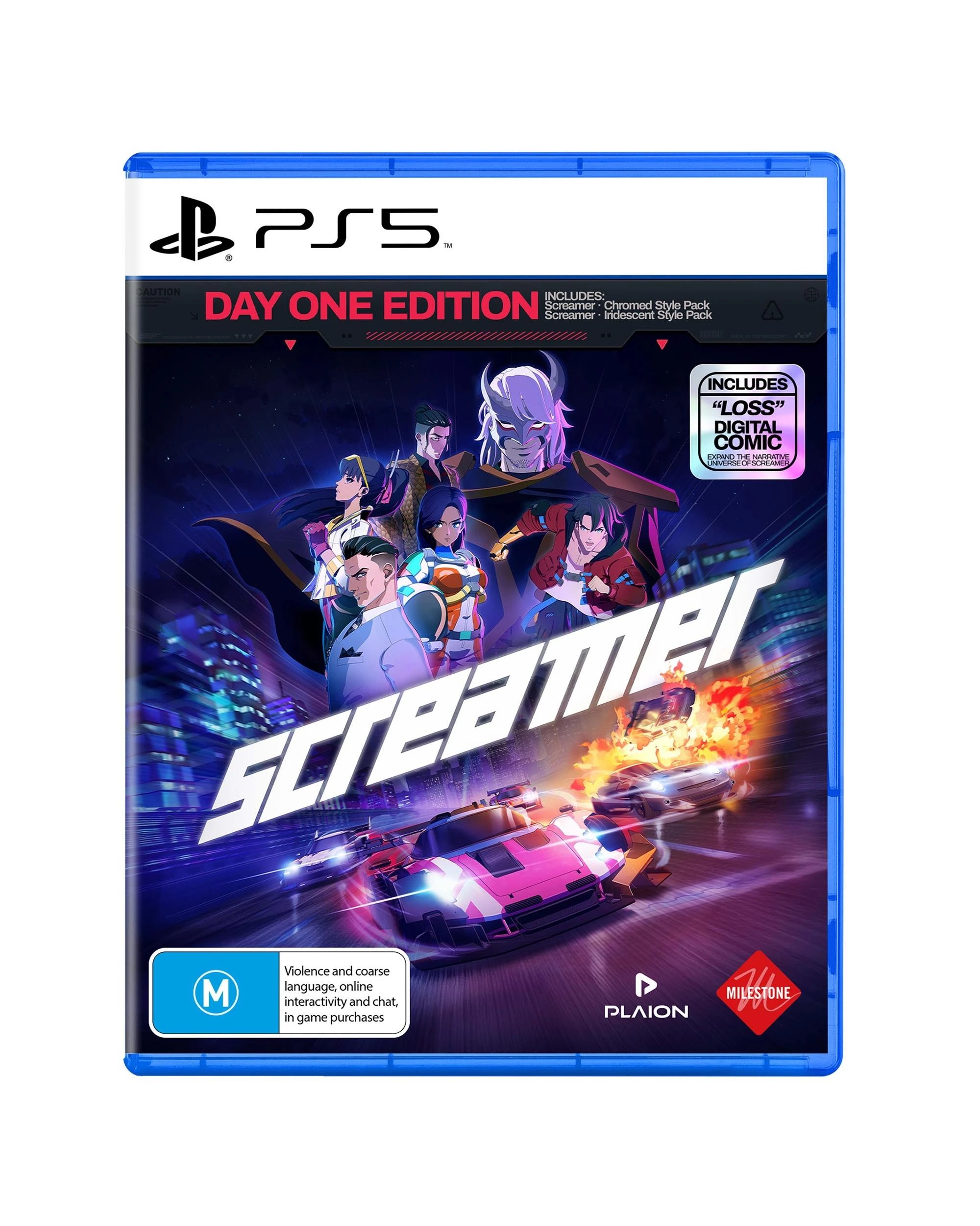 1 Screamer Day One Edition - PS5, 1 of 10