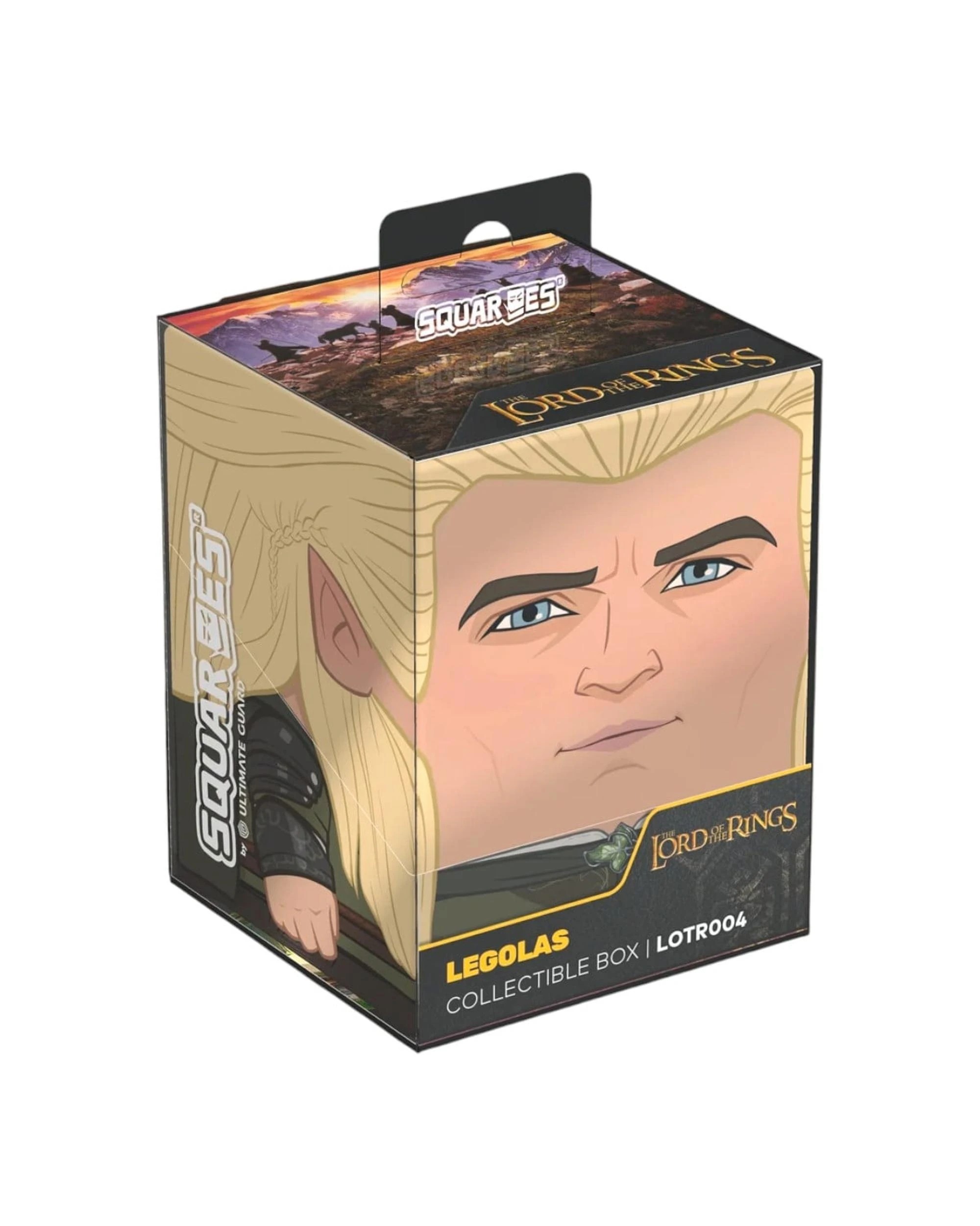 1 Ultimate Guard Squaroes Lord of the Rings Legolas Squaroe Deck Box, 1 of 7