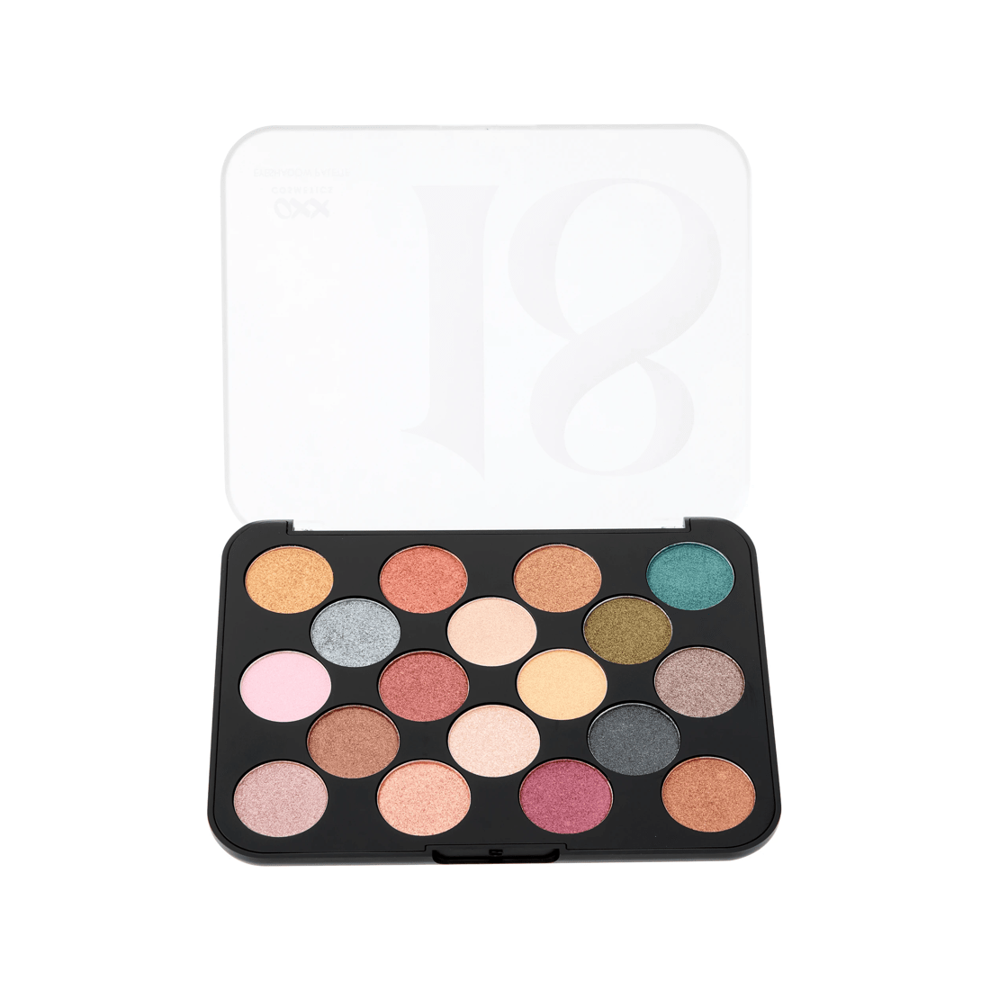 2 OXX Cosmetics 18 Shades Eyeshadow Palette - Metallic, 2 of 6