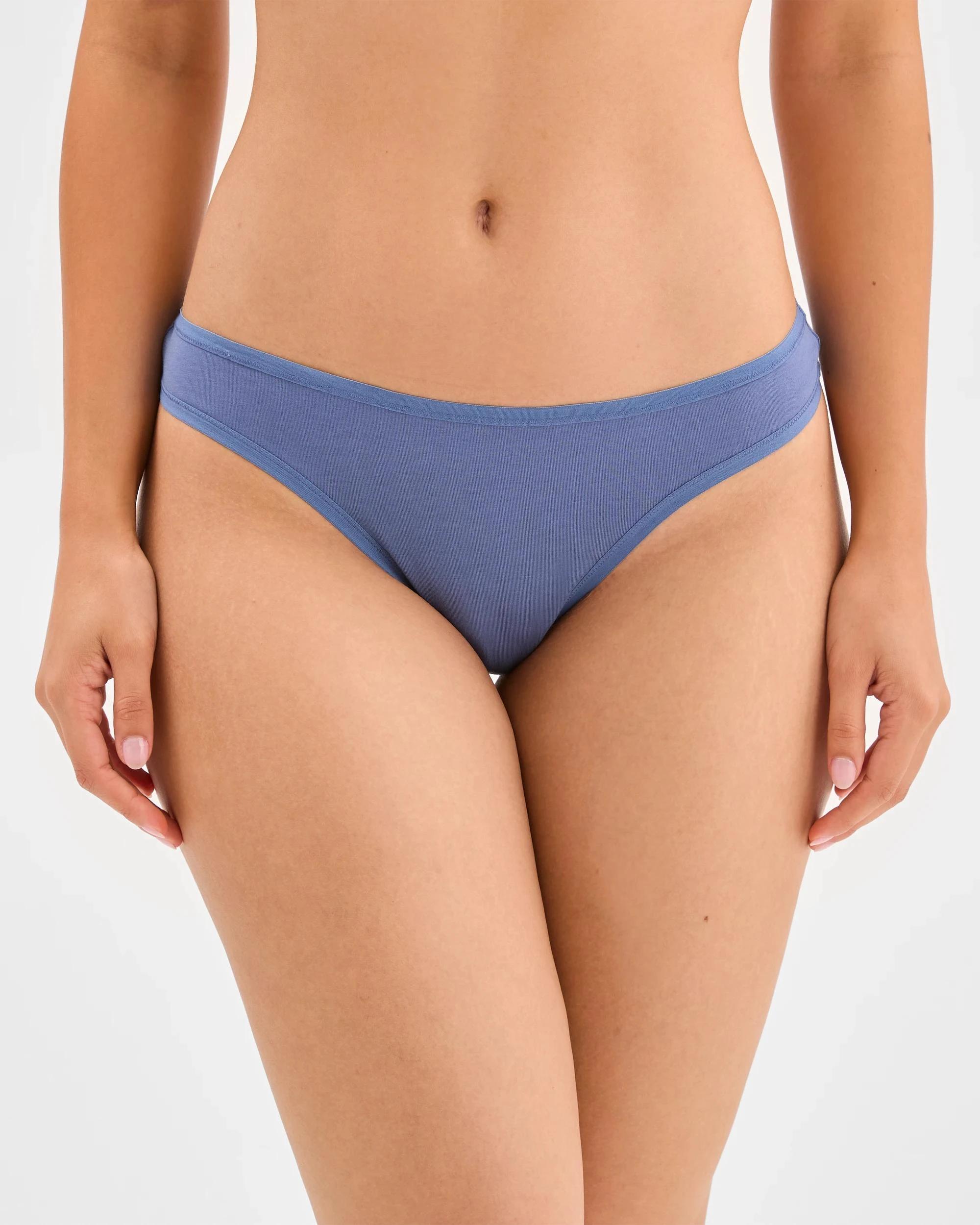 2 Target Woman Womens Australian Cotton Blend G-String Briefs 5 Pack COASTAL BLUE/BLACK/WHITE/GARDENIA/LATTE, 2 of 3