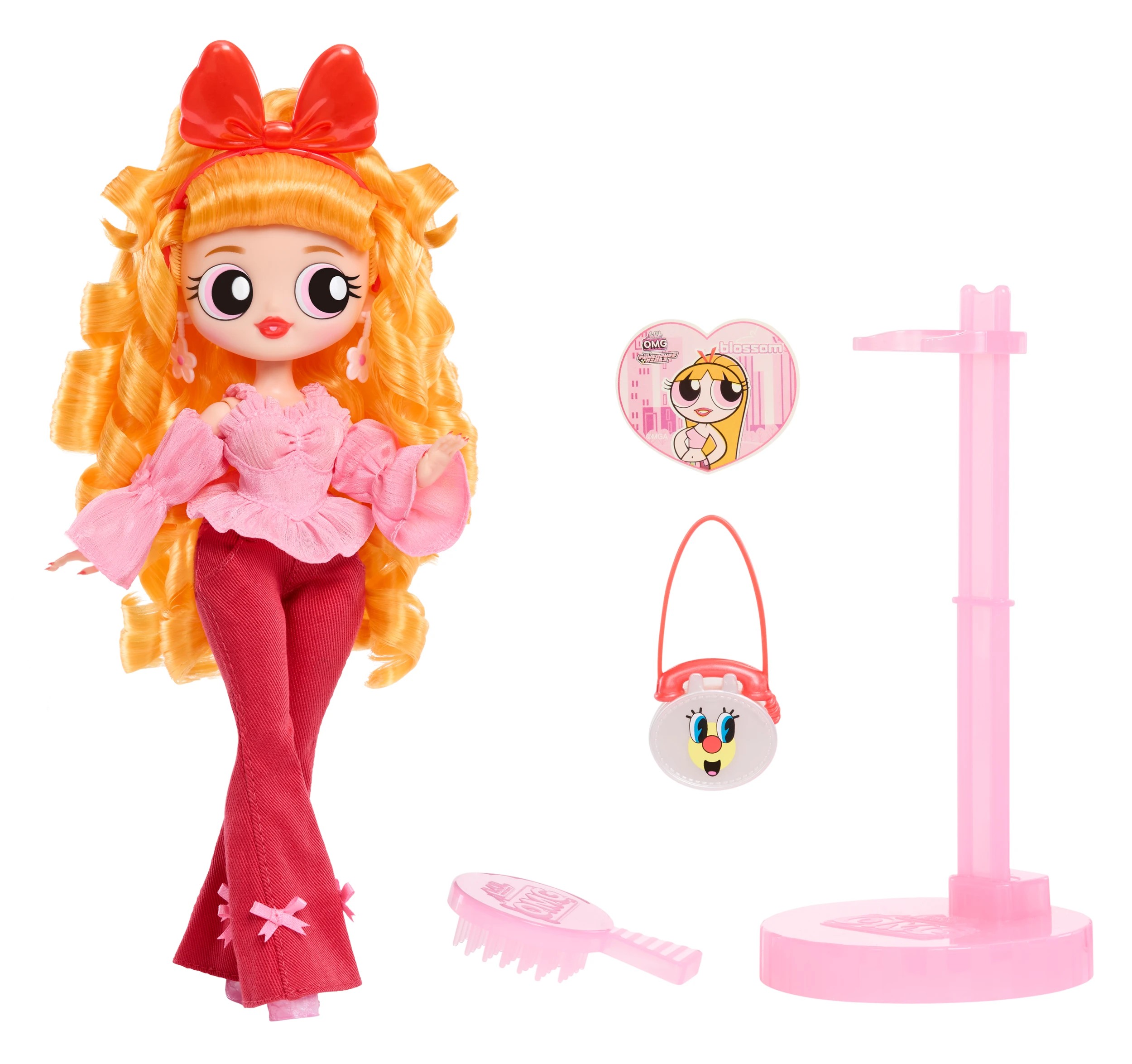 2 L.O.L. Surprise! L.O.L. Surprise OMG Powerpuff Girls Doll - Blossom - Multi, 2 of 6
