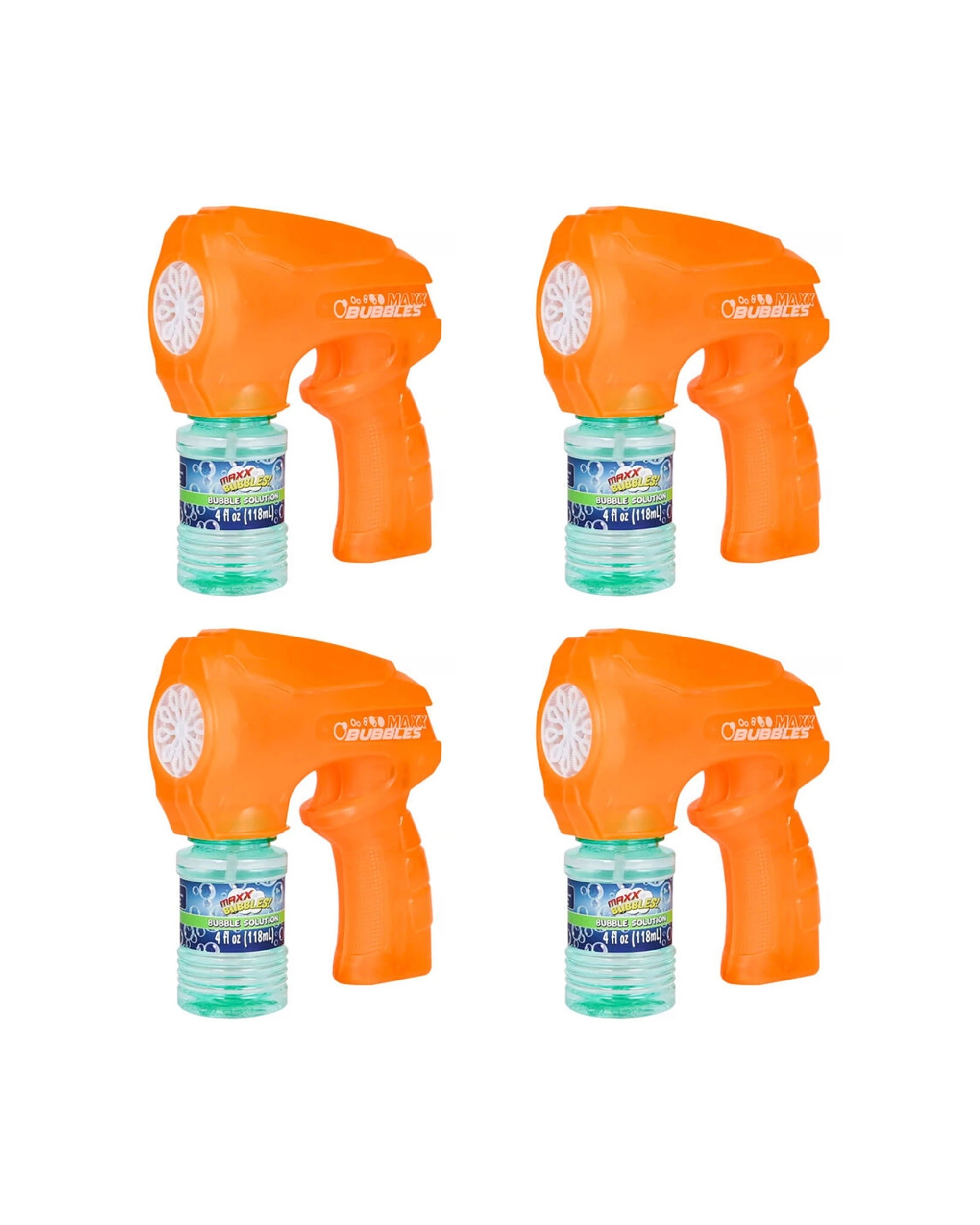 1 Maxx Bubbles Light Up Bubble Blaster 4pk Kids Outdoor Toy - Multi, 1 of 7