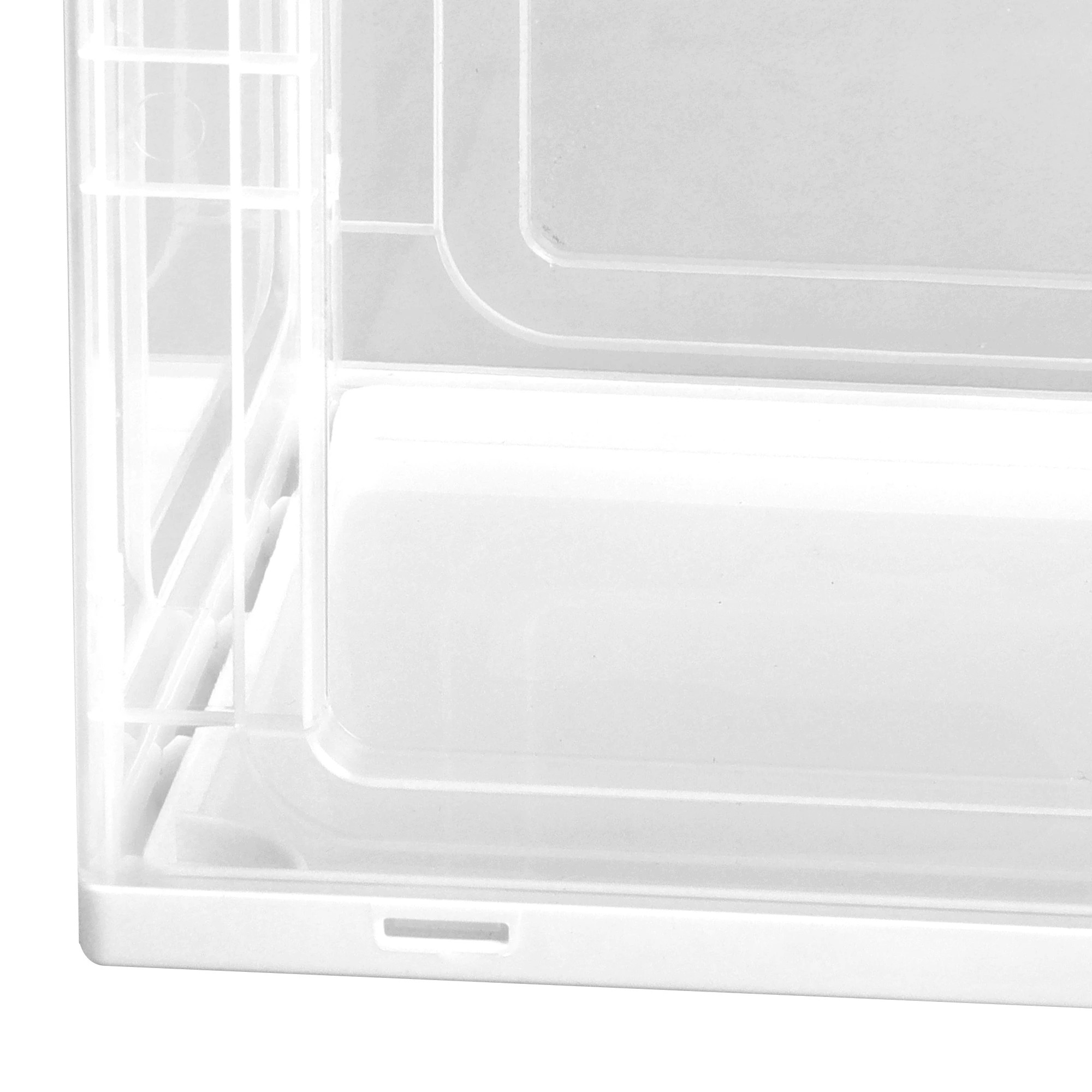 6 Stacked Shoe Box Acrylic Sneaker Display Case Stackable Magnetic Anti-oxidation, 6 of 8