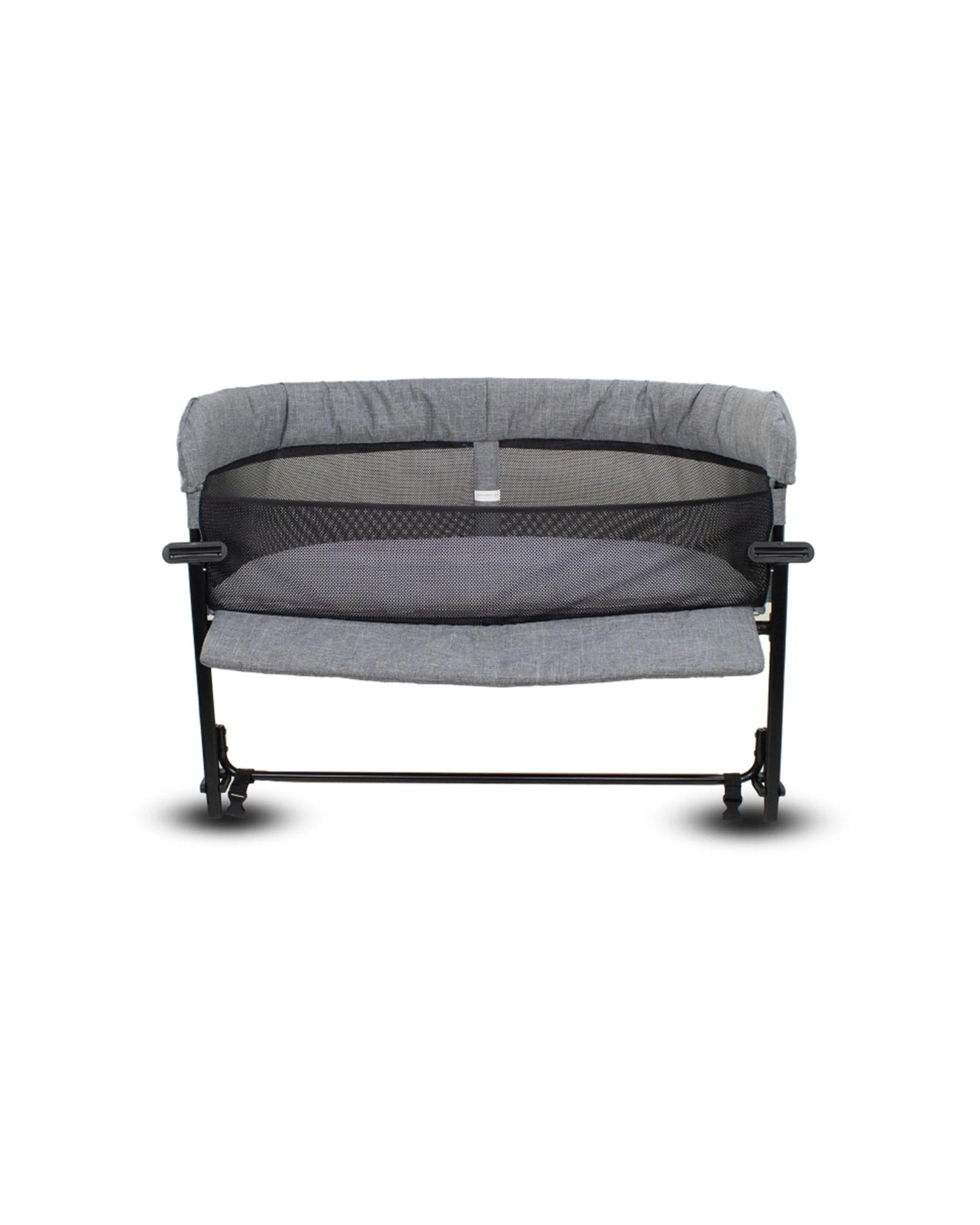 3 VeeBee Close To Me Co-Sleeper Bed Adjustable Height Mattress Sheet Included - Grey, 3 of 9