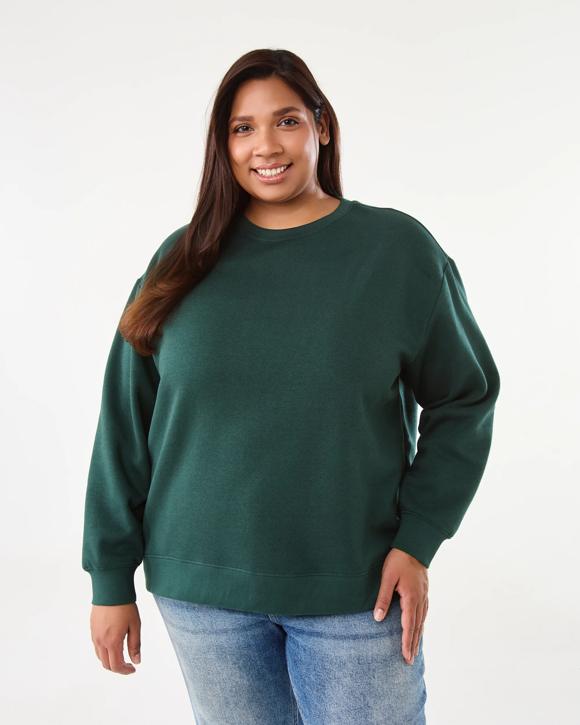 Curve Long Sleeve Boxy Sweatshirt