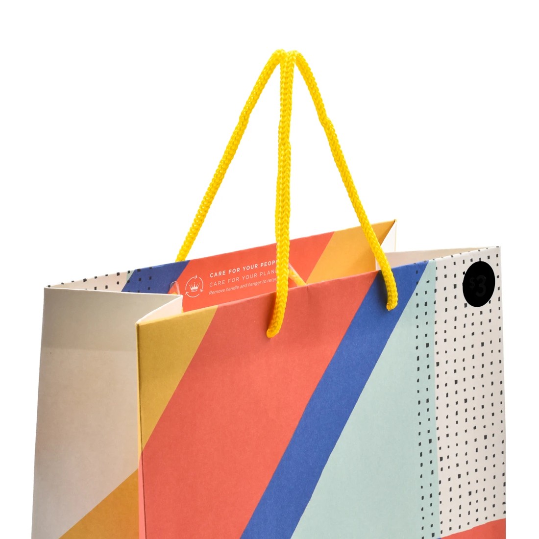 3 Hallmark Bold Pattern Gift Bag - Medium, 3 of 3