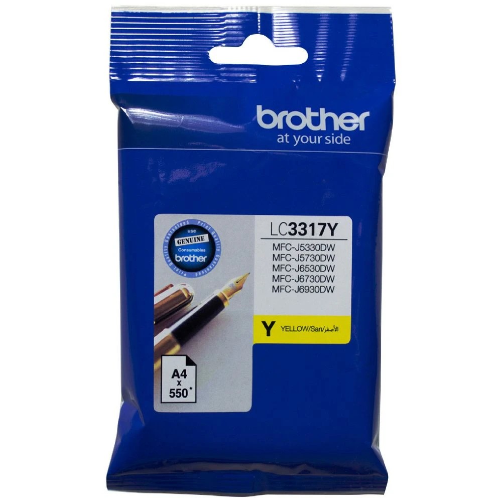 1 Brother LC 3317 Ink Cartridge Yellow, 1 of 1