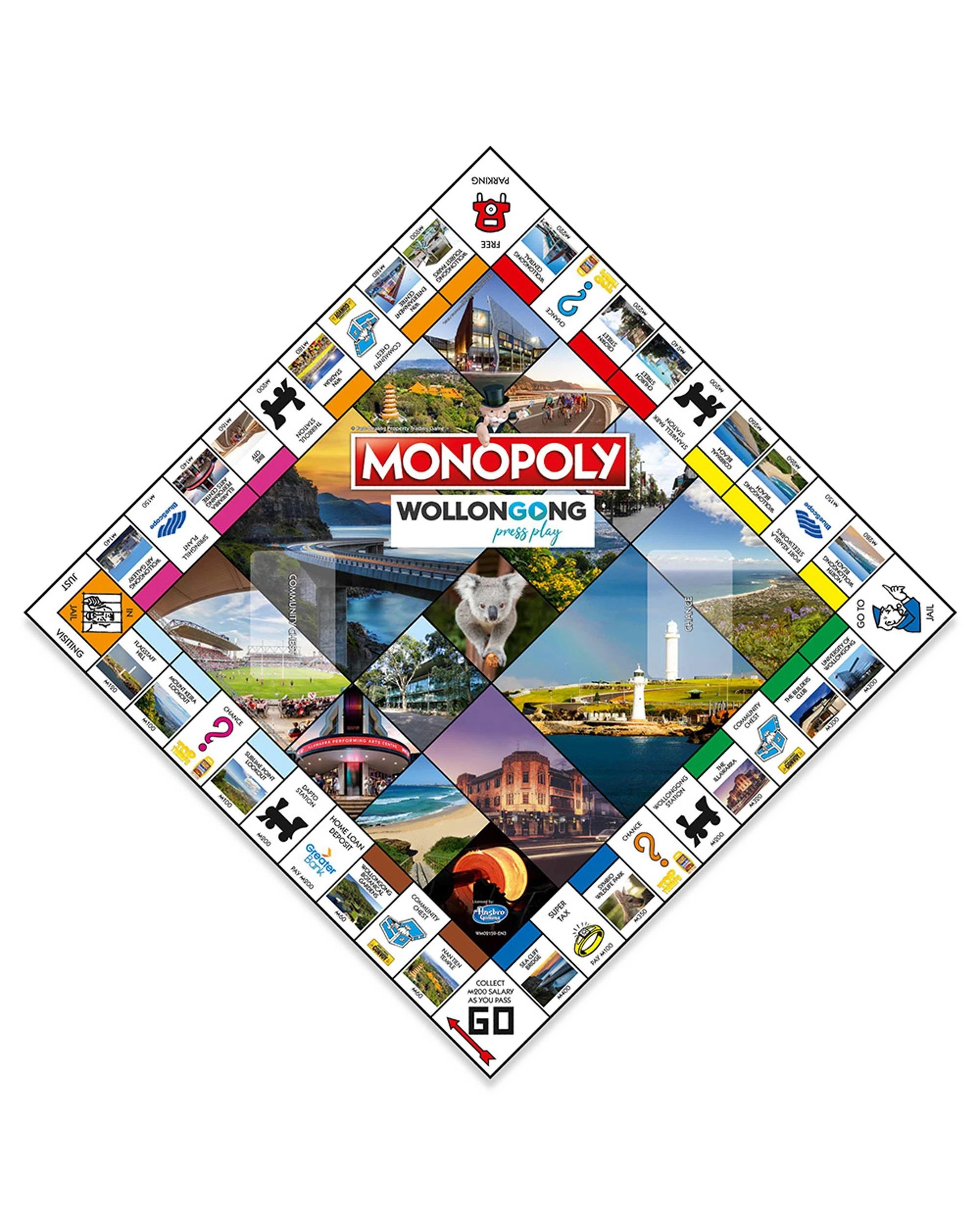 3 Monopoly Wollongong Edition Board Game, 3 of 3