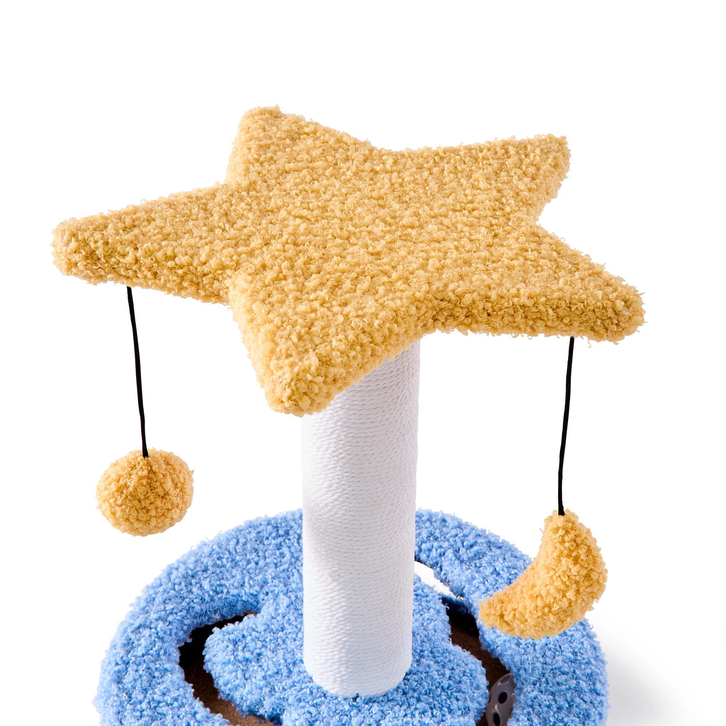 3 Novelty Cat Scratcher with Ball - Small, Assorted, 3 of 10