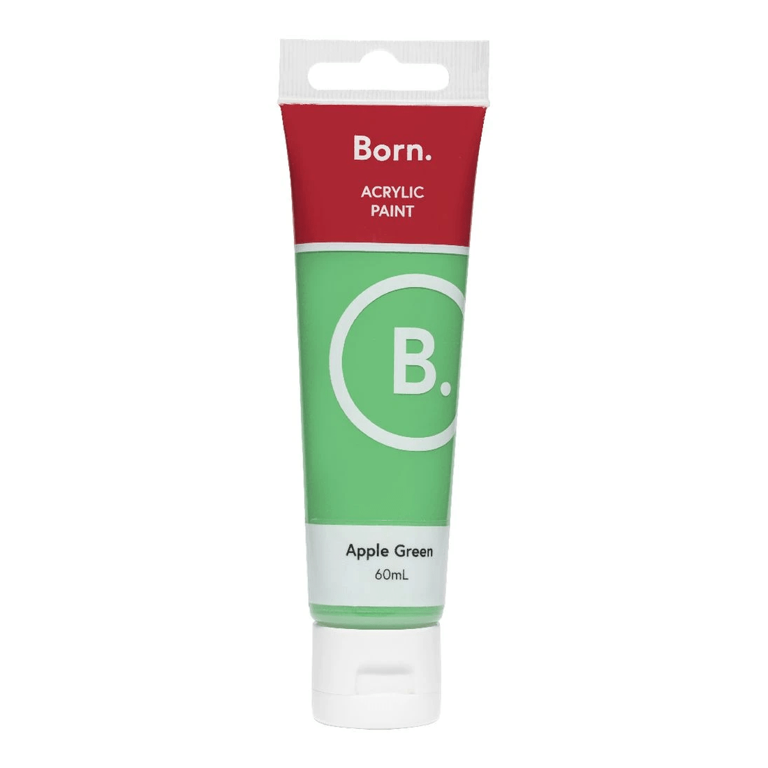 2 Born Acrylic Paint 60mL Apple Green, 2 of 3