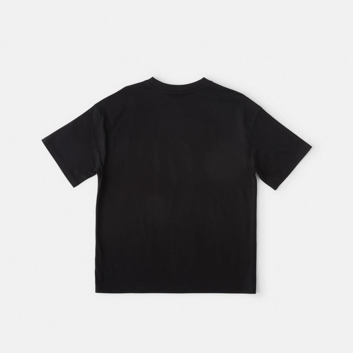9 Short Sleeve Oversized T-shirt Black, 9 of 9