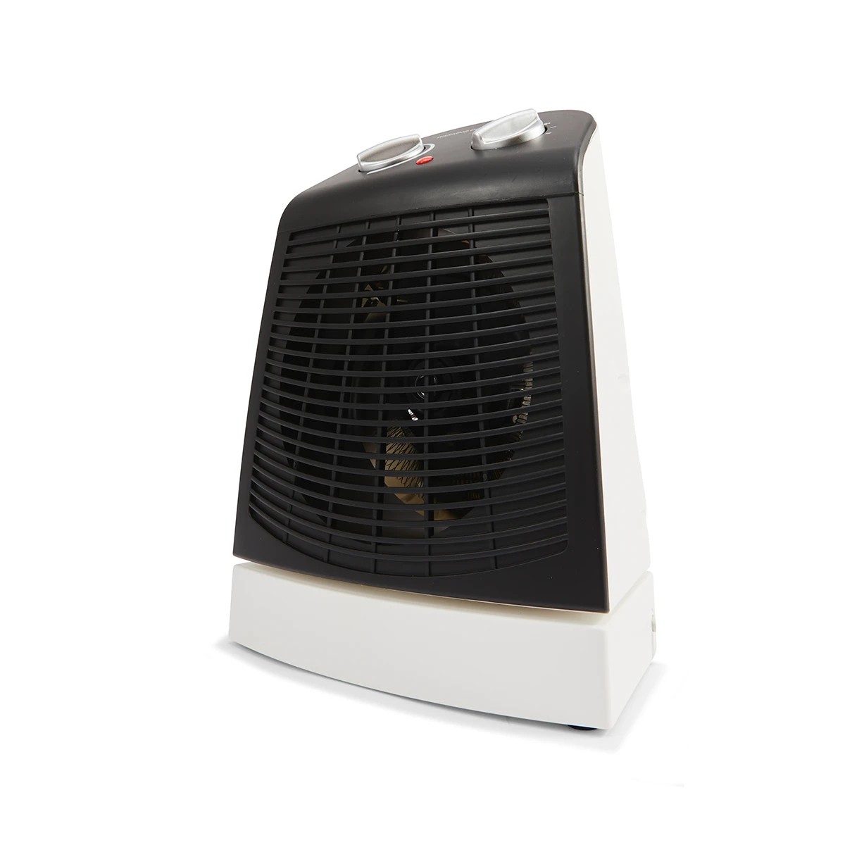 7 Oscillating Fan Heater - Black and White, 7 of 9
