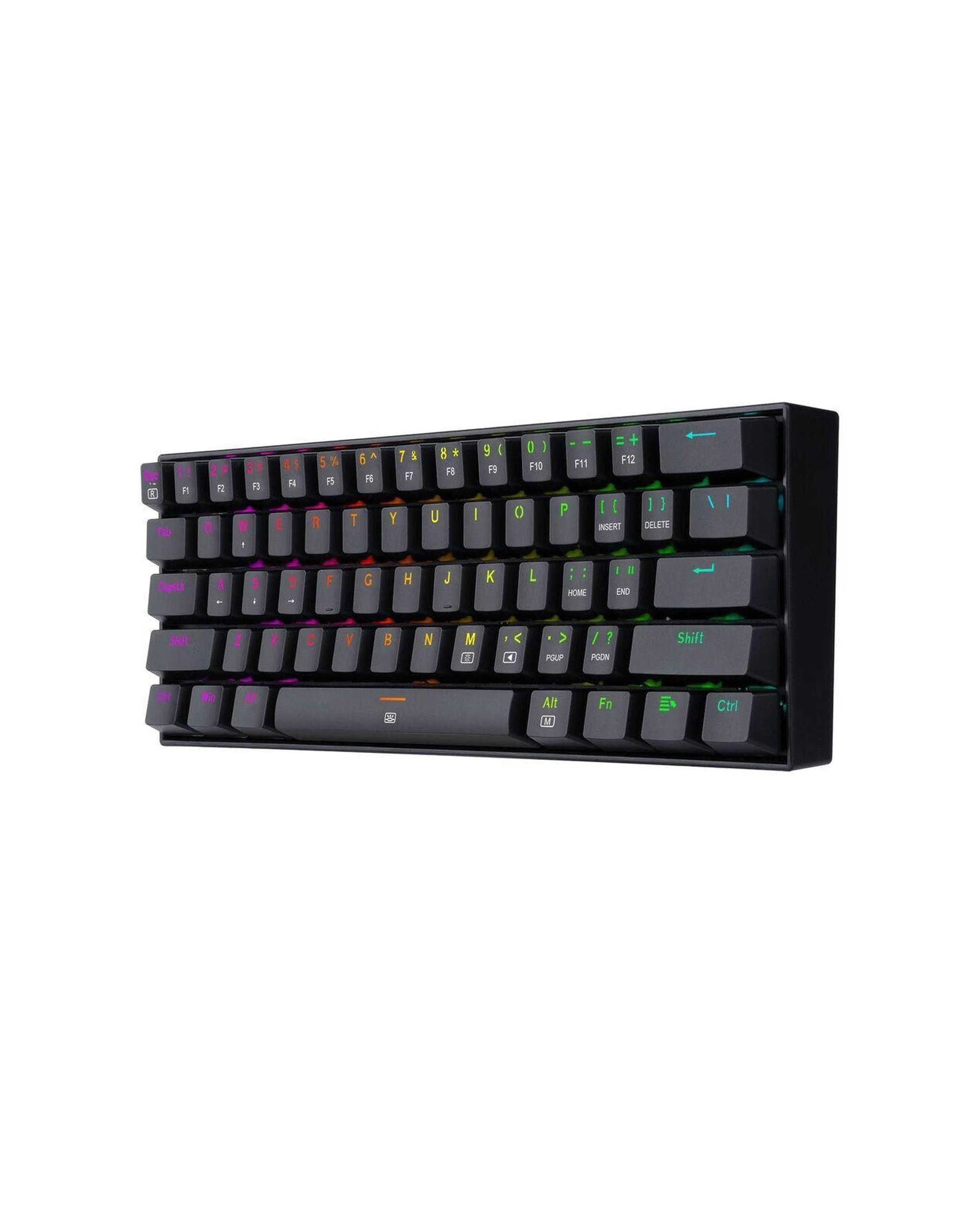 2 Redragon K630RGB Dragonborn Black 65% Mechanical RGB Gaming Keyboard, 2 of 9