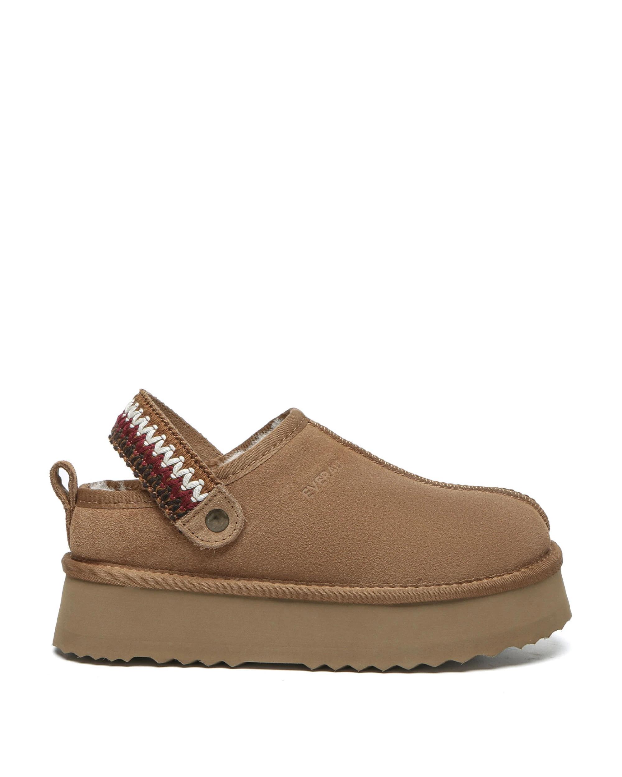 1 Everau Womens Maeve Slippers CHESTNUT, 1 of 5