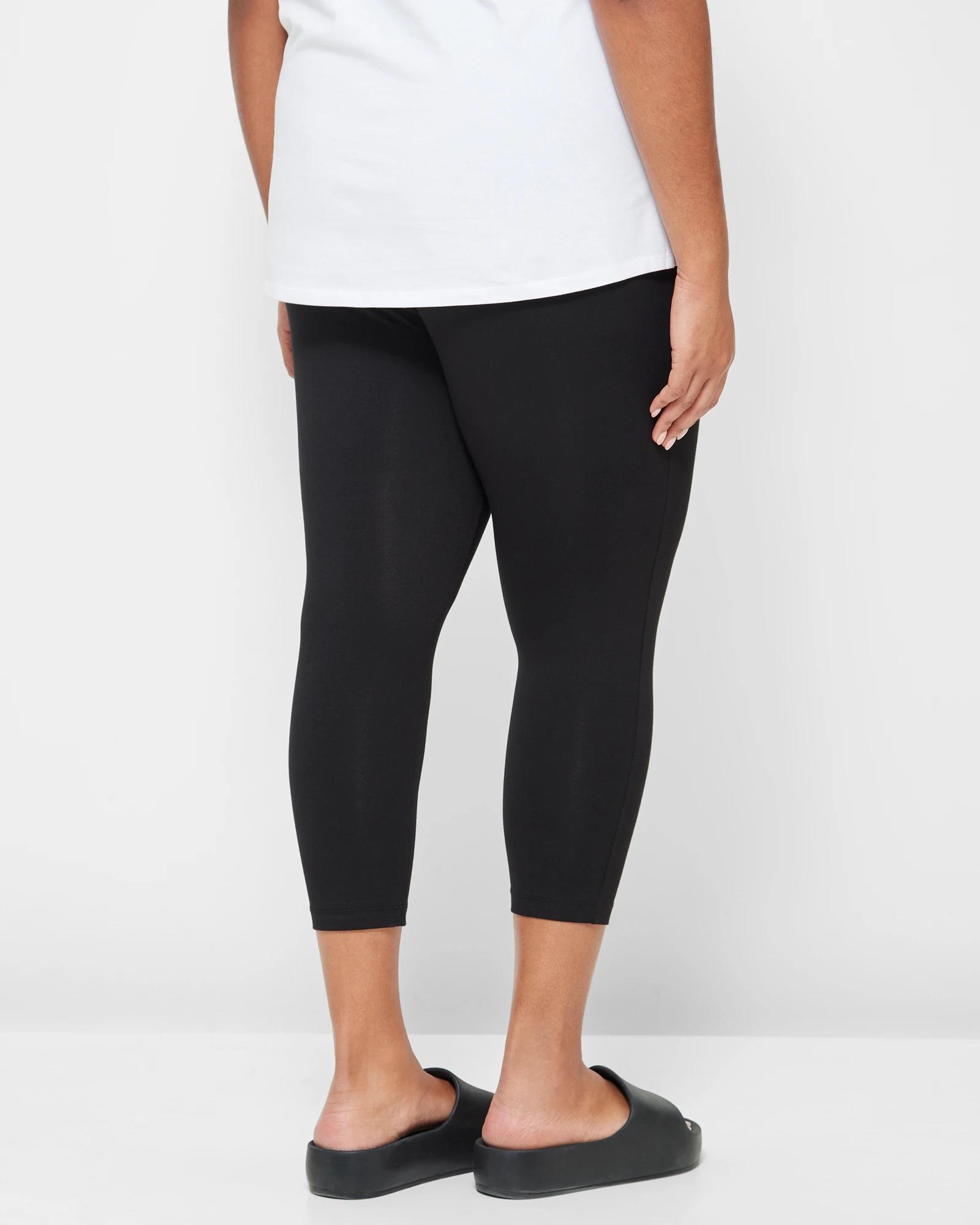 10 Target Curve 3/4 Length Leggings BLACK, 10 of 10
