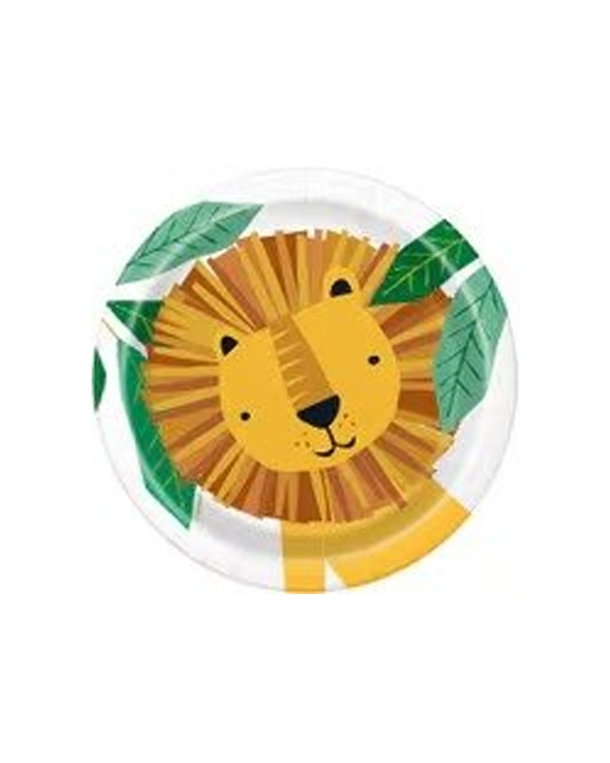 2 Unique Animal Safari Small Paper Plates Pack of 8, 2 of 2