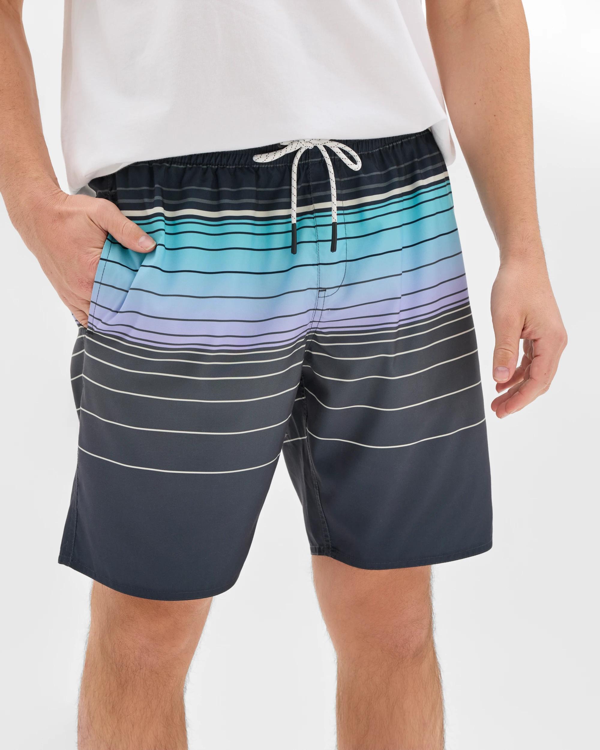 5 Target Man Panelled Swim Boardshorts AQUA, 5 of 7