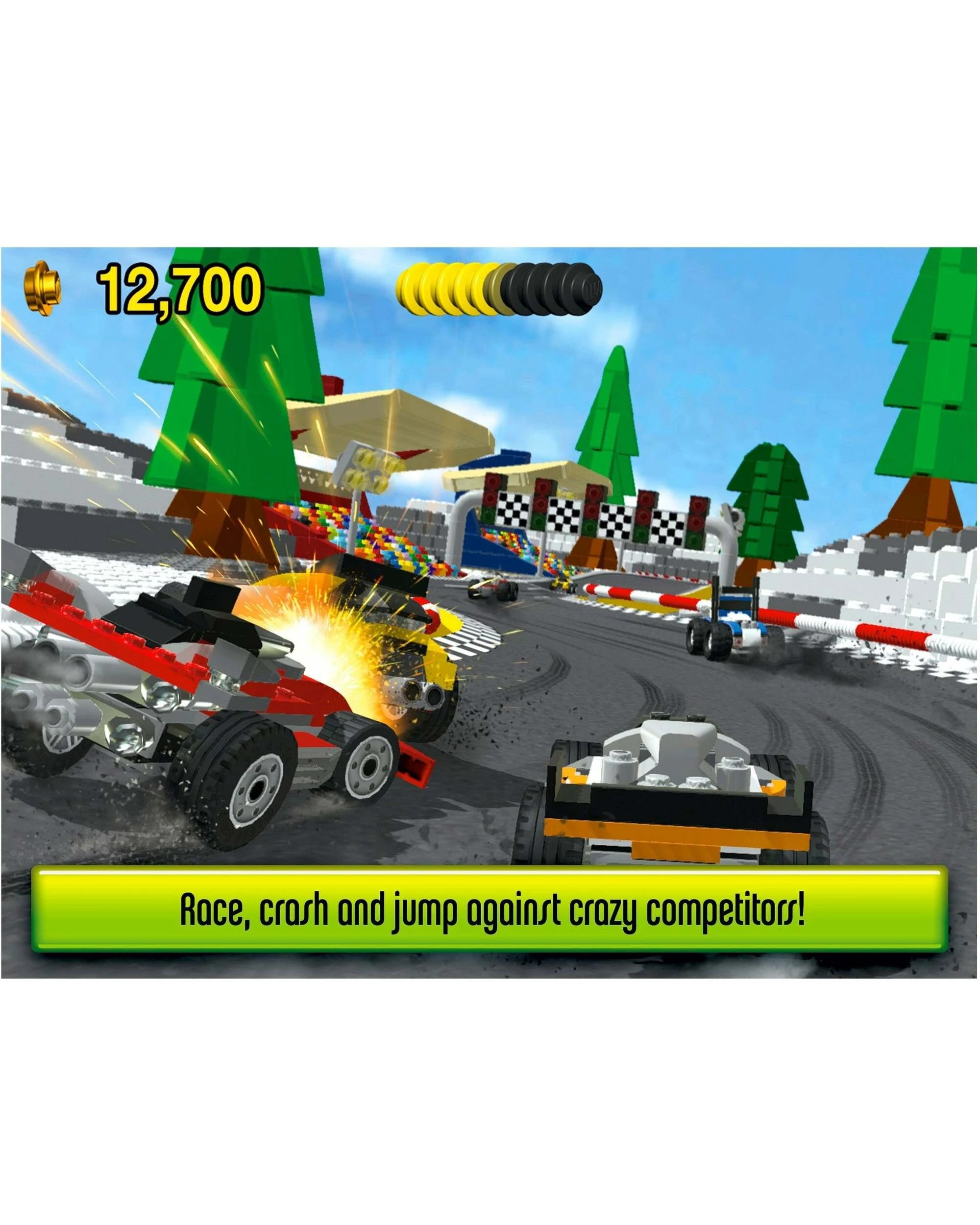 3 LEGO 21206 Create & Race Virtual Cars with Real Bricks, 3 of 5